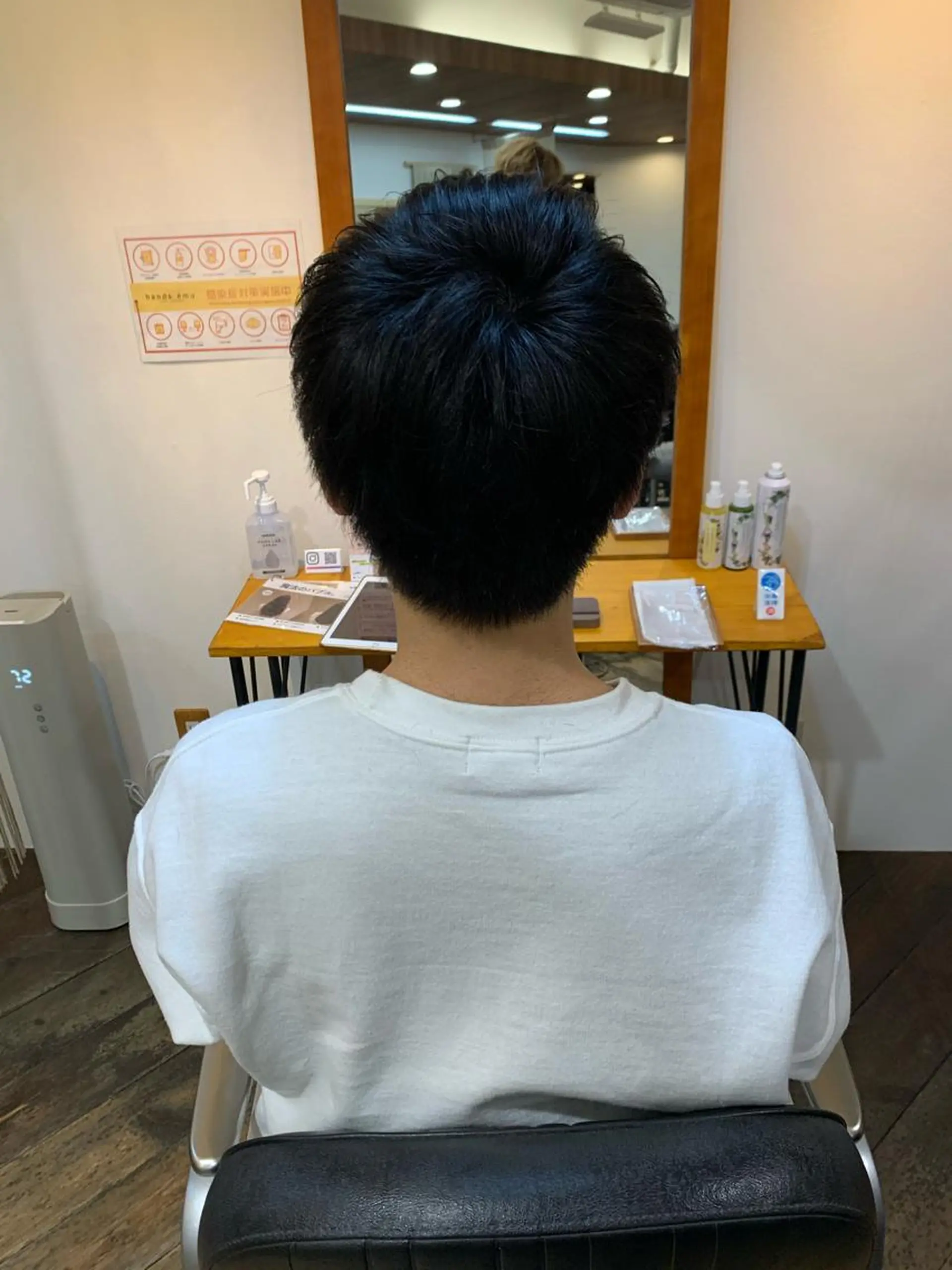 メンズ アジアエス所属・谷山清和 ゆうやのヘアスタイル