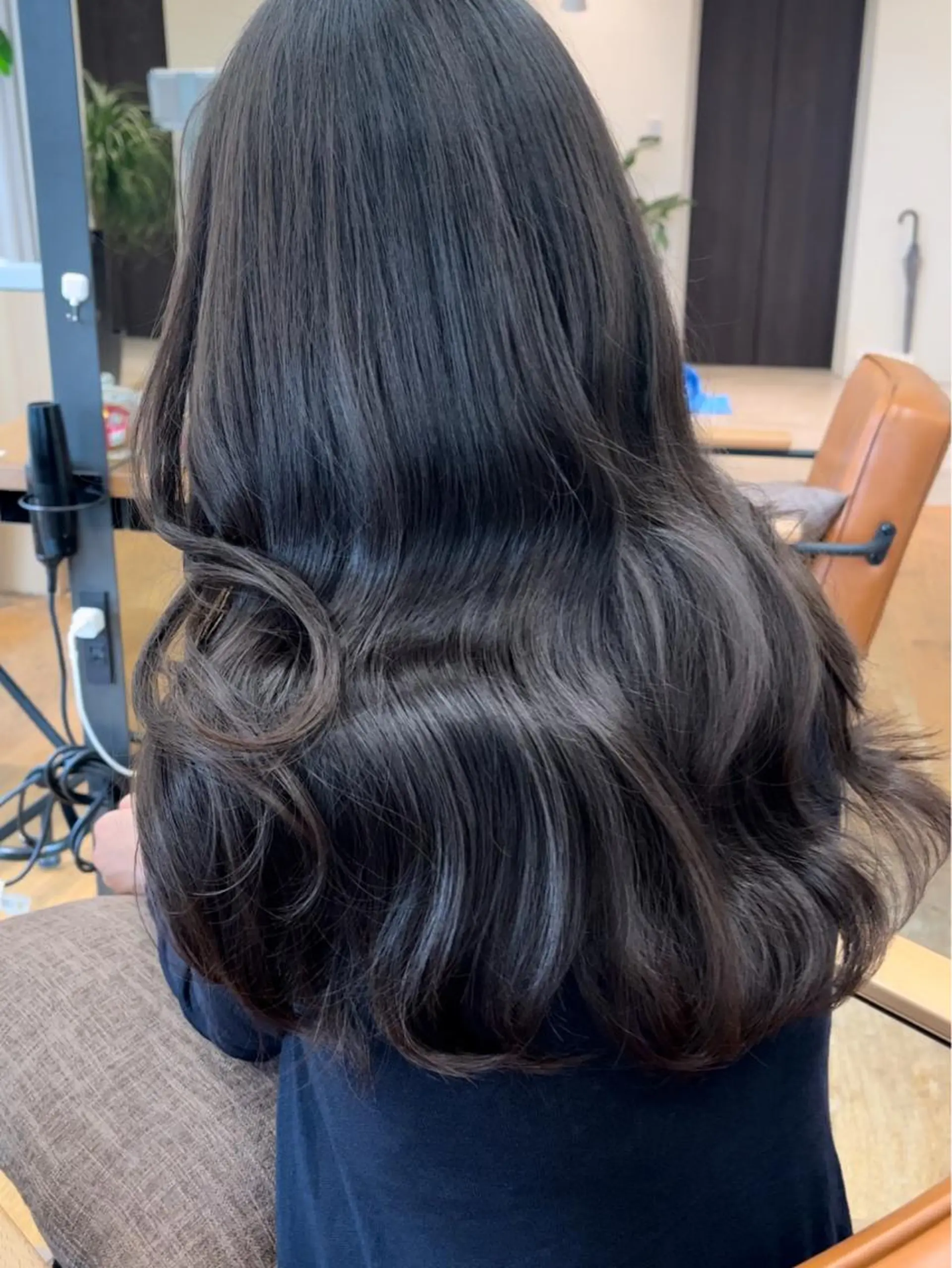 ミディアム カラー パーマ ヘアアレンジ メンズ キッズ ネイル マツエク・マツパ アイブロウ 🪞レイヤー/暖色カ ラー🧸mai🎀のヘアスタイル