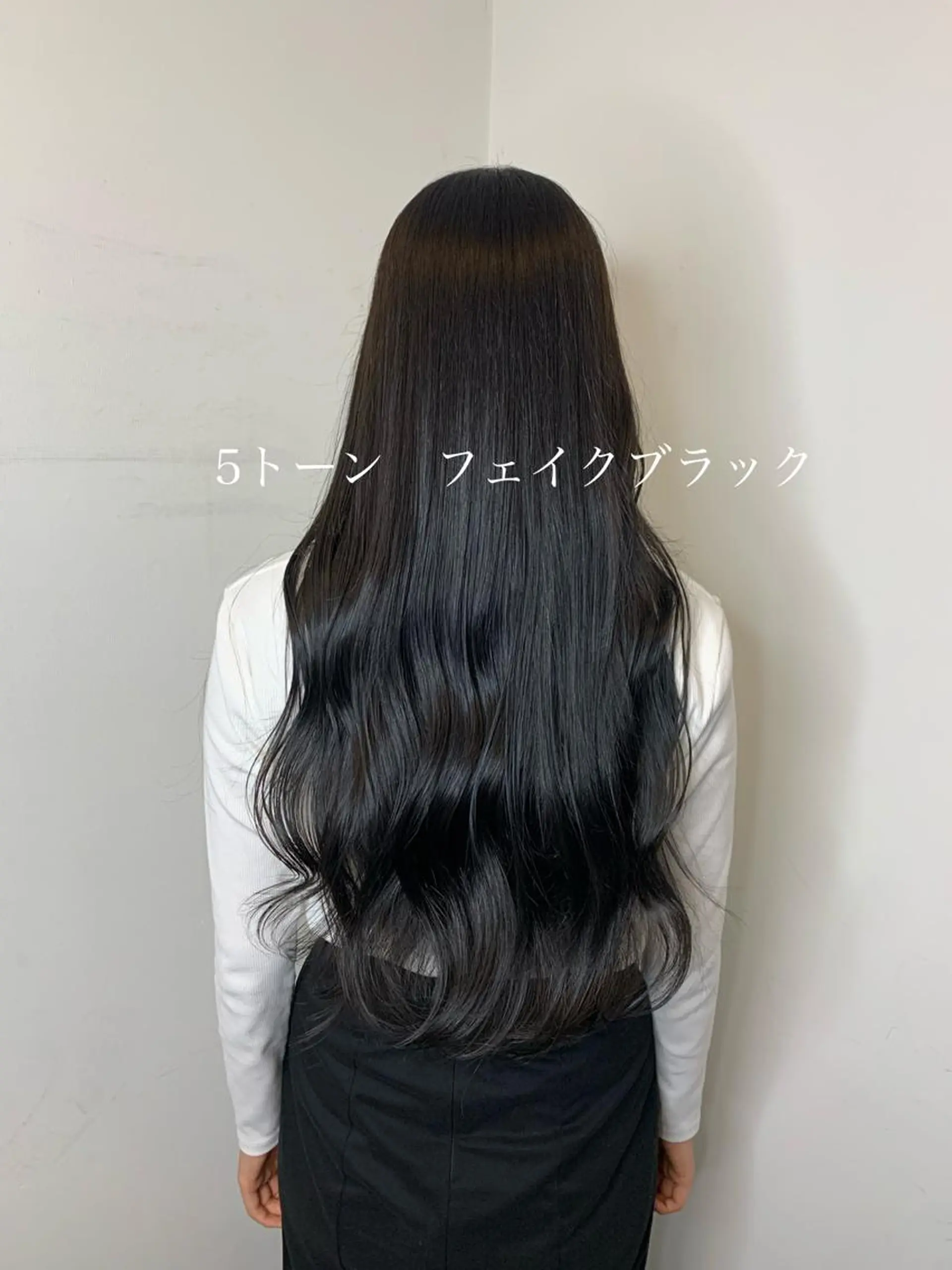 ロング カラー メンズバレイヤージュ 斉藤春のヘアスタイル