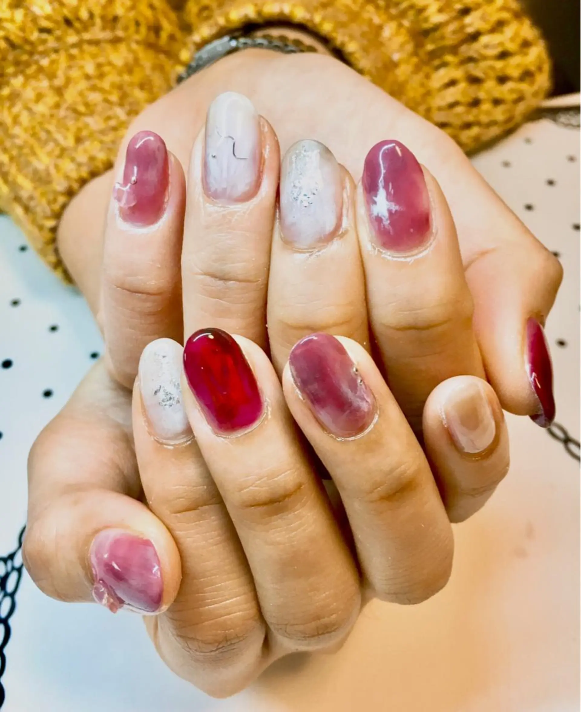 ネイル ハンドネイル nailsalon sugarr所属・nailist cocoのネイルデザイン