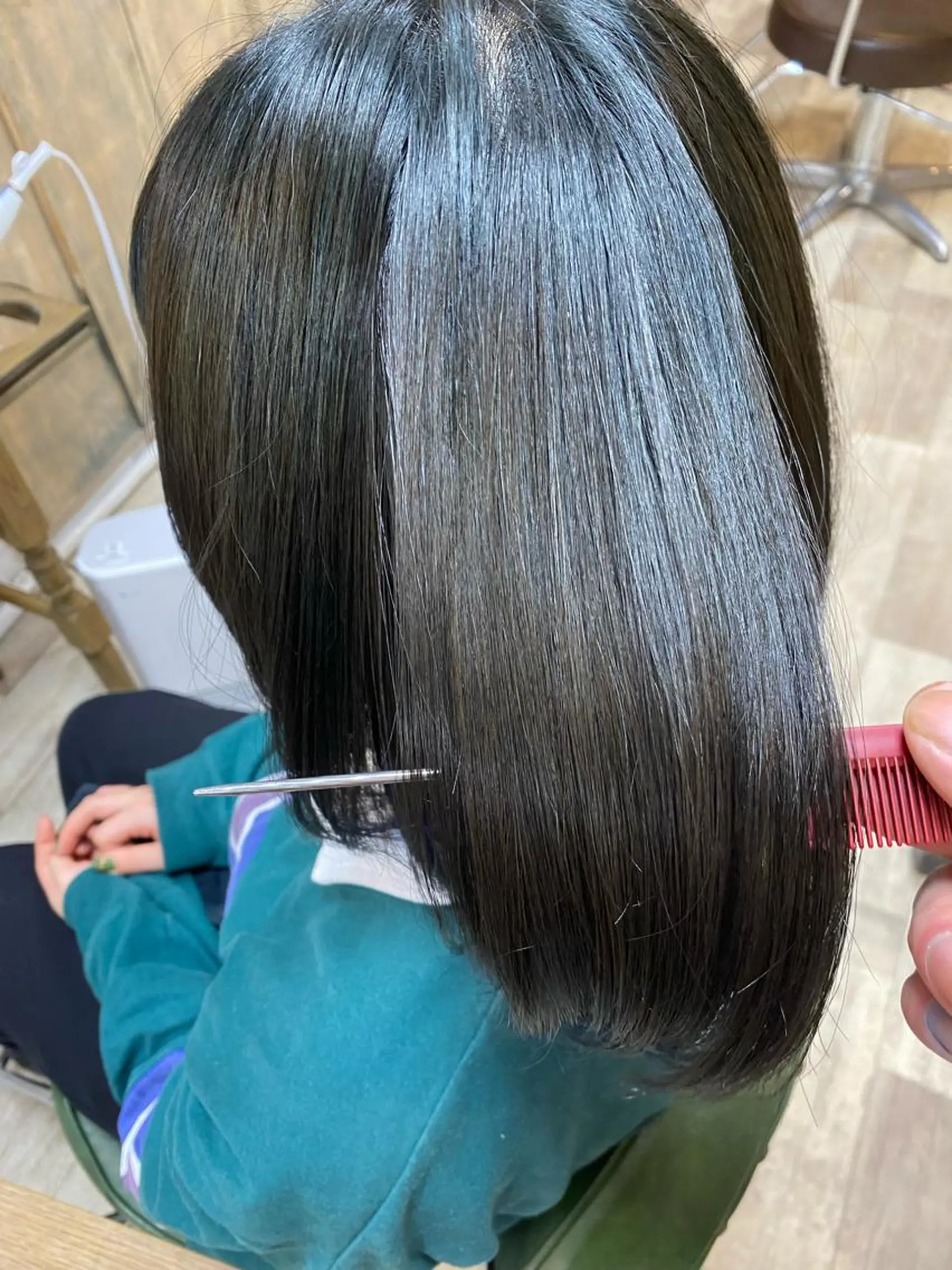 ミディアム ku-to+所属・髪質改善✨ 角谷　勇のヘアスタイル