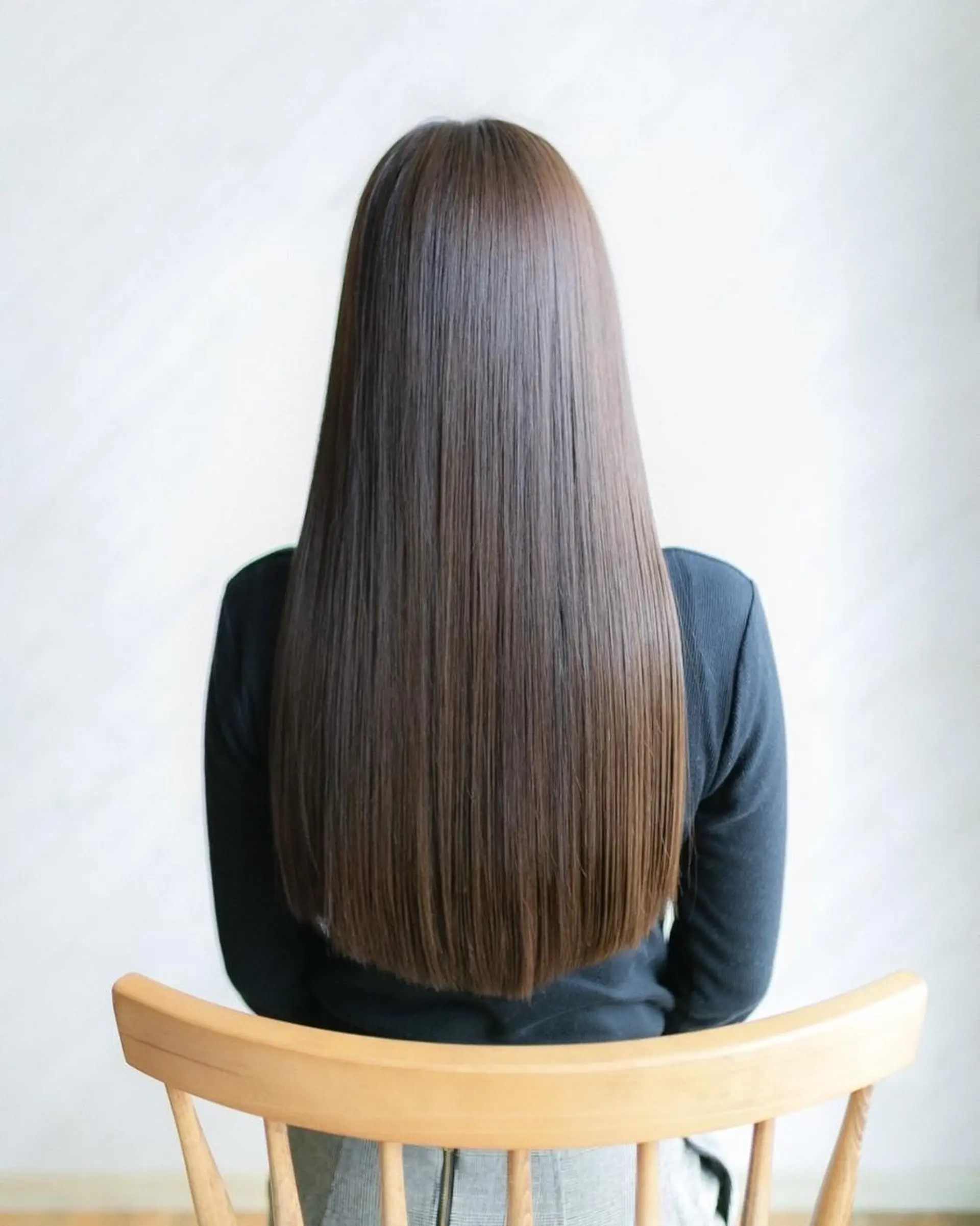 ロング カット 縮毛矯正 中谷　千鶴 ◎ブリーチカラー得意のヘアスタイル