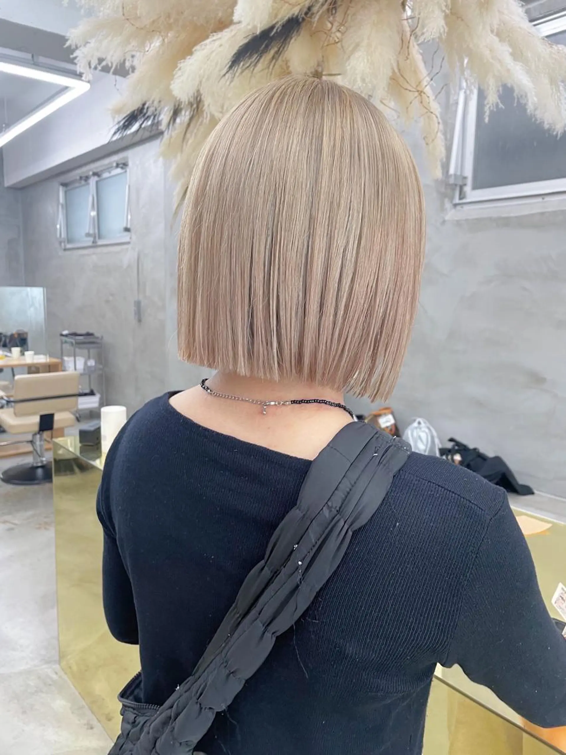 ミディアム カラー カット ヘアカラー トリートメント yurika☁️ 似合わせ｜レイヤーのヘアスタイル