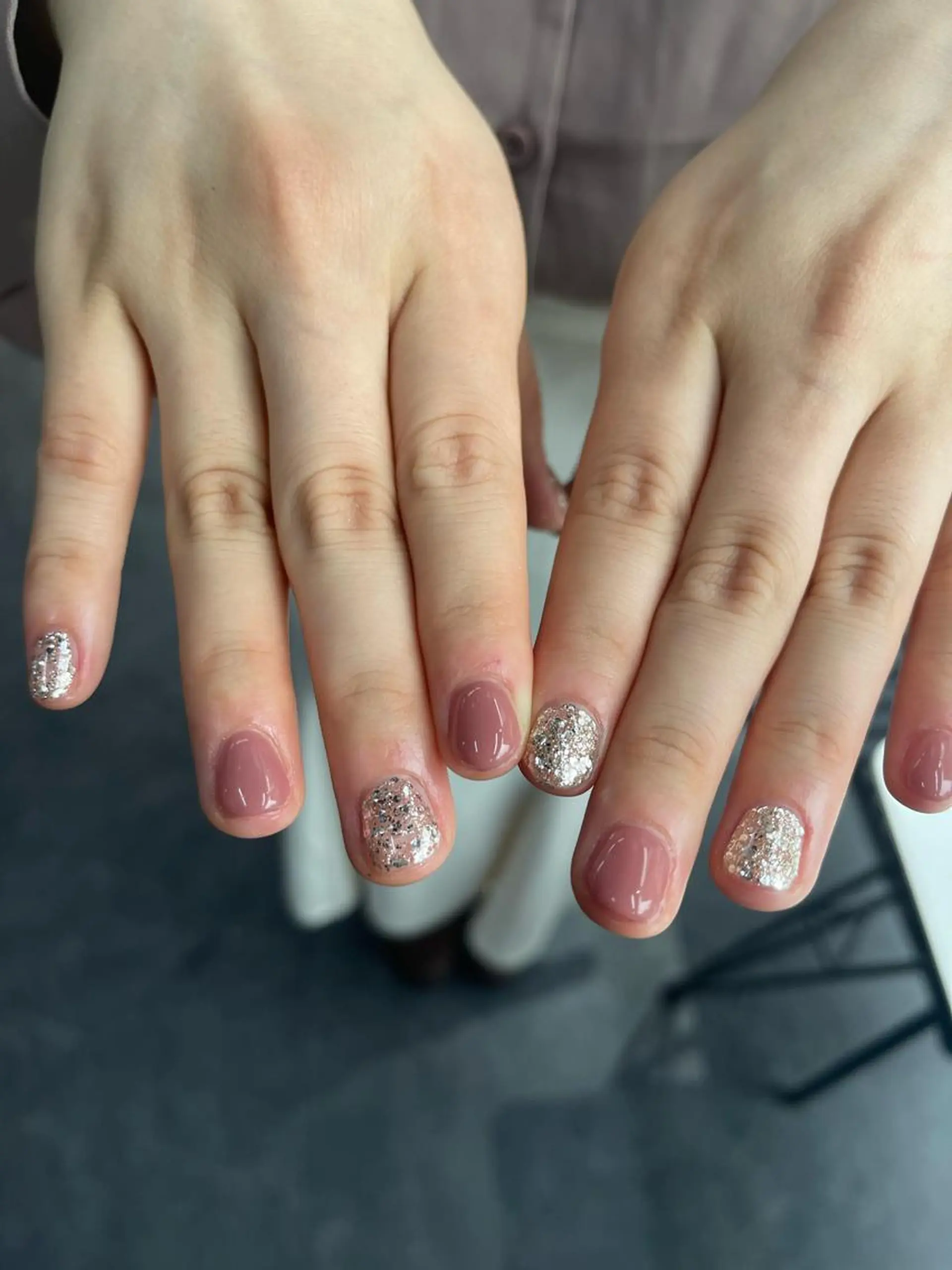 ネイル GRANDE大須 Cecil💜のネイルデザイン