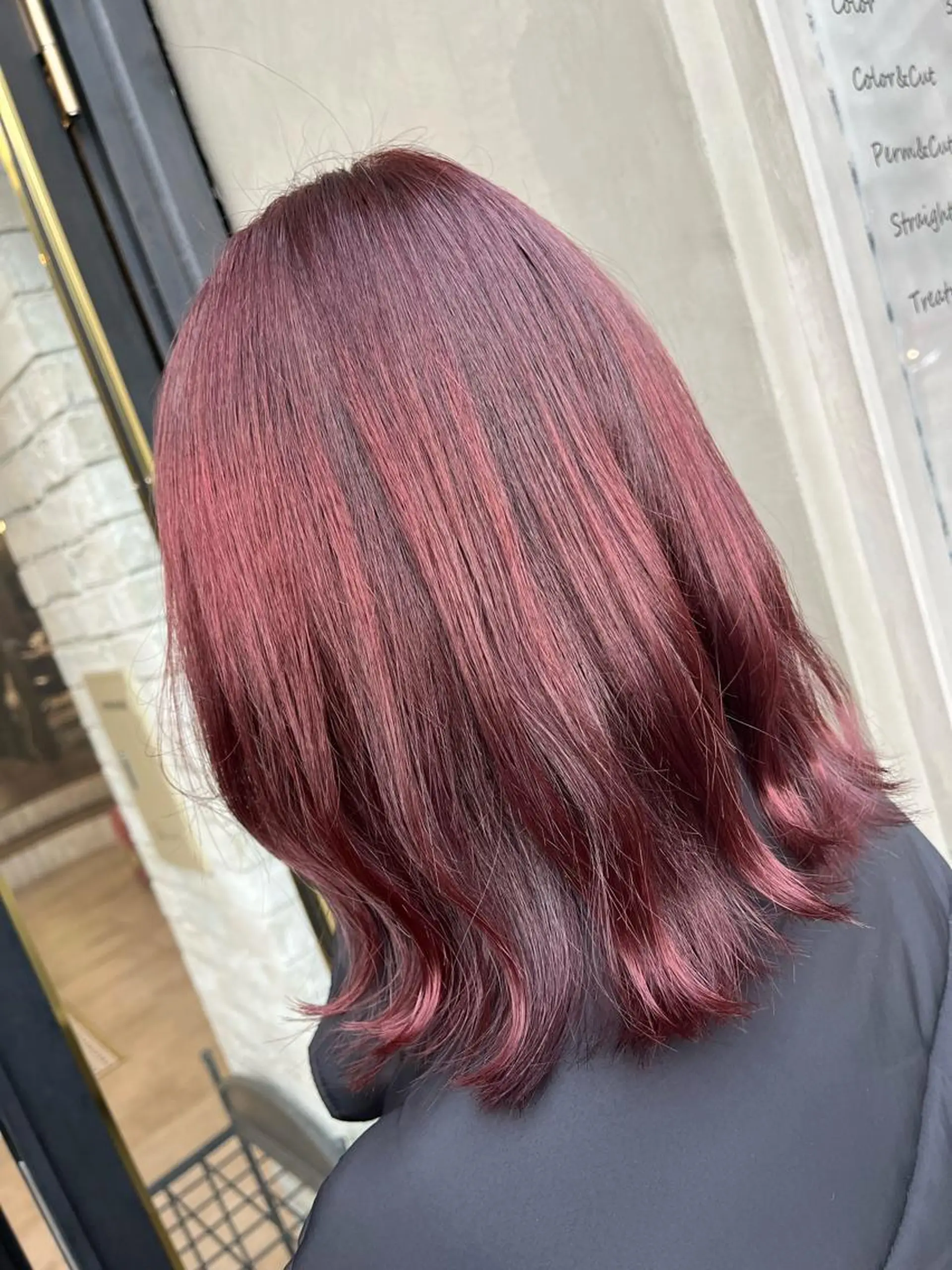 カラー ピンクカラー 🐾 atsuyaのヘアスタイル