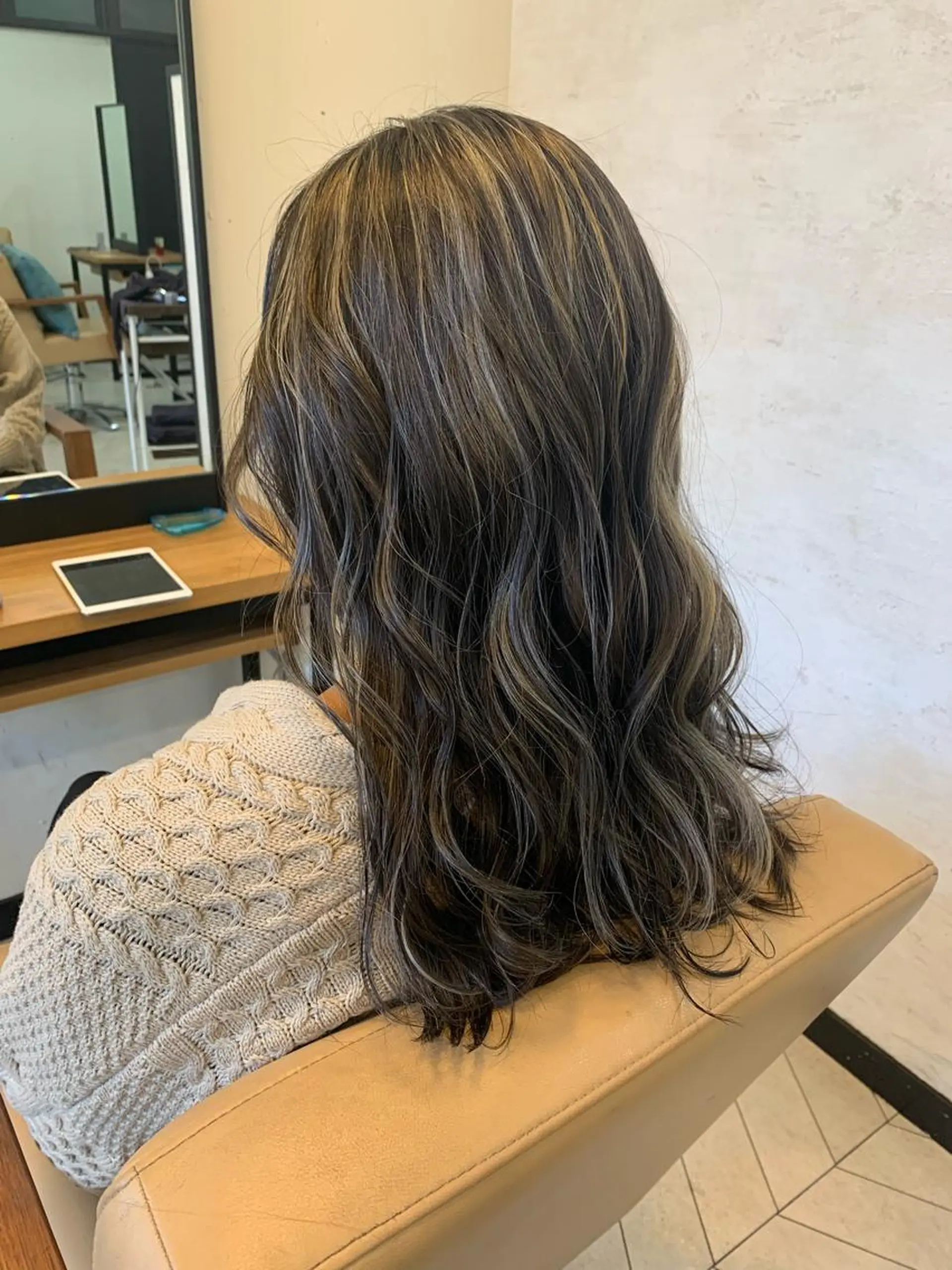 ロング カラー est hair Ameri 松戸西口店所属・est  店長 ✂︎高橋✂︎のヘアスタイル