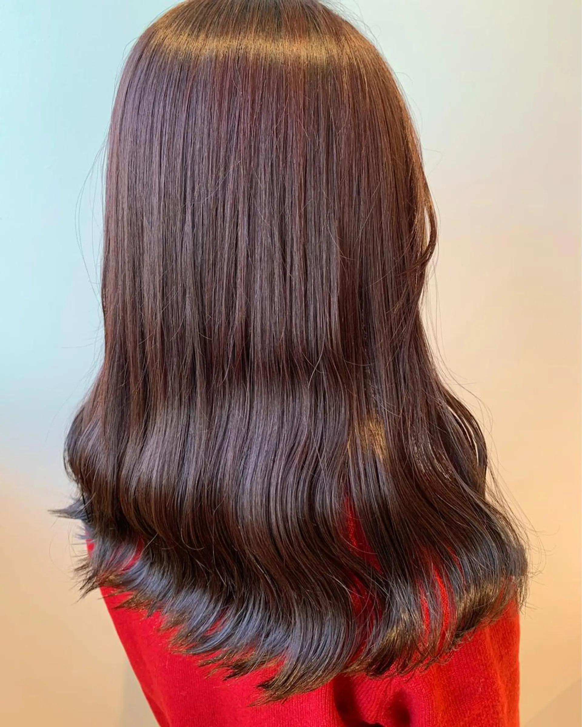 ロング カラー ヘアアレンジ ヘアカラー ayumi🌈 インナーカラー🌈のヘアスタイル