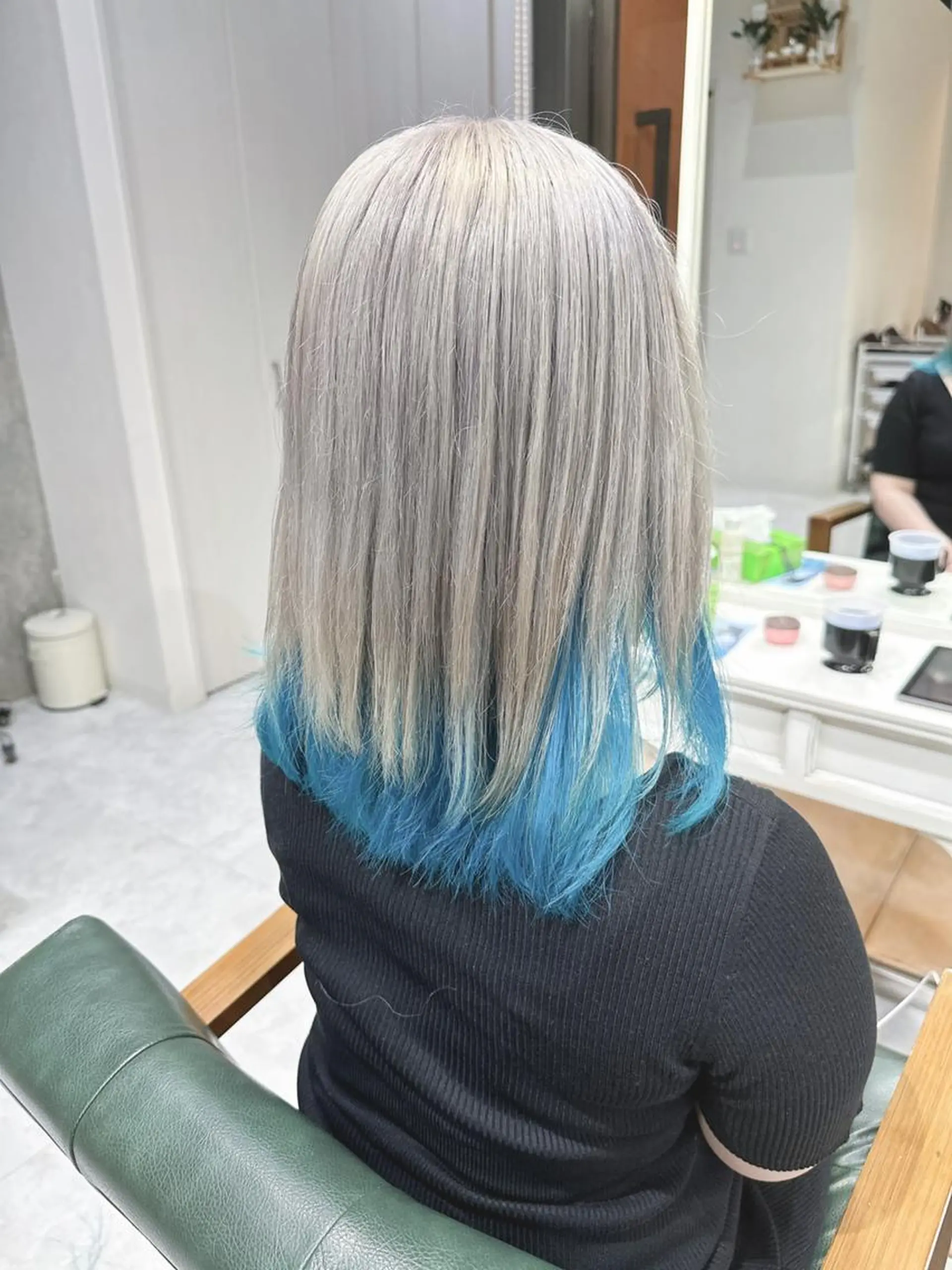 カラー ブリーチ モテ髪透明感❤️ デイズヘアカラーのヘアスタイル