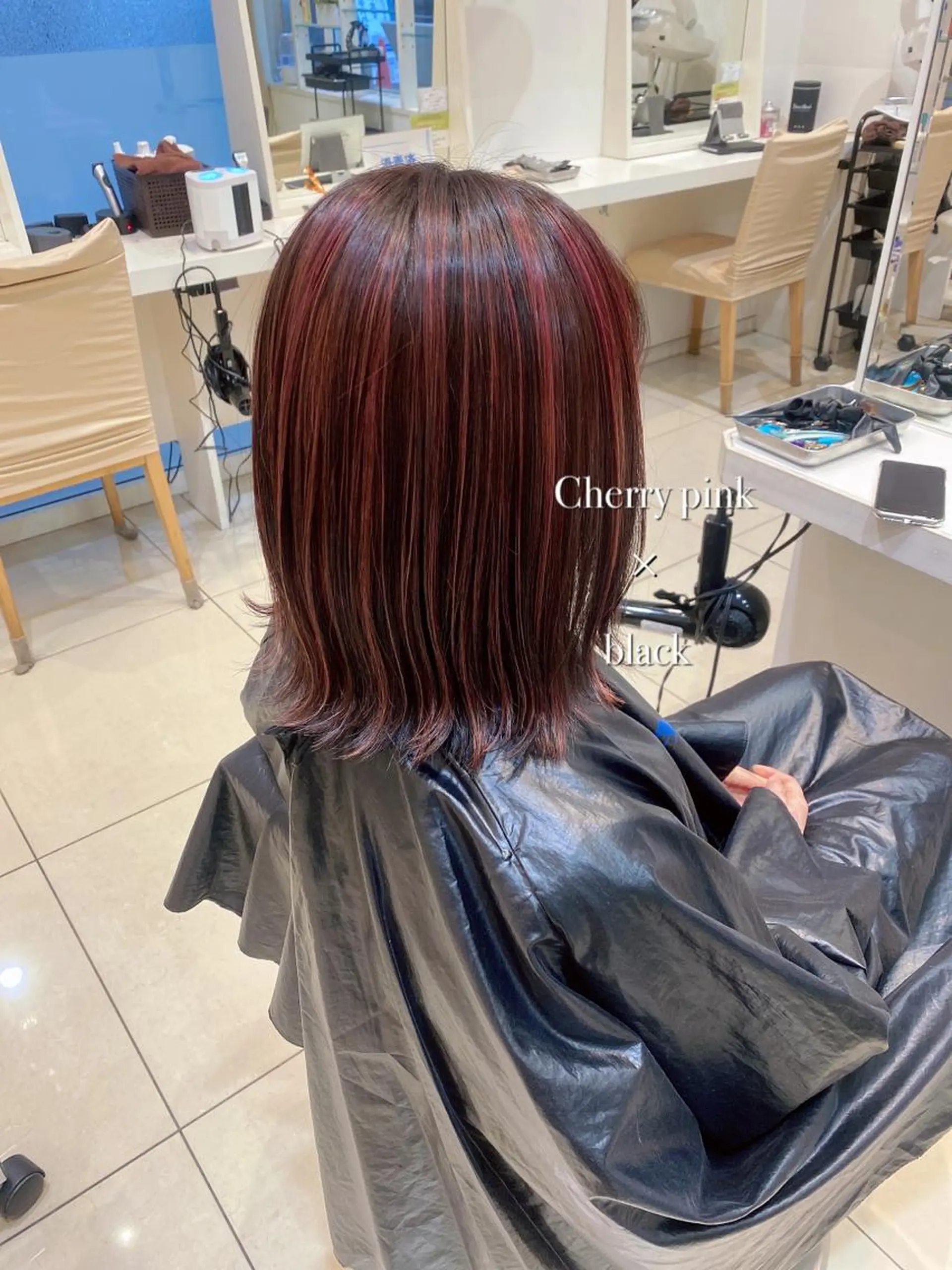 ミディアム カラー はだゆうき @hadadan08のヘアスタイル