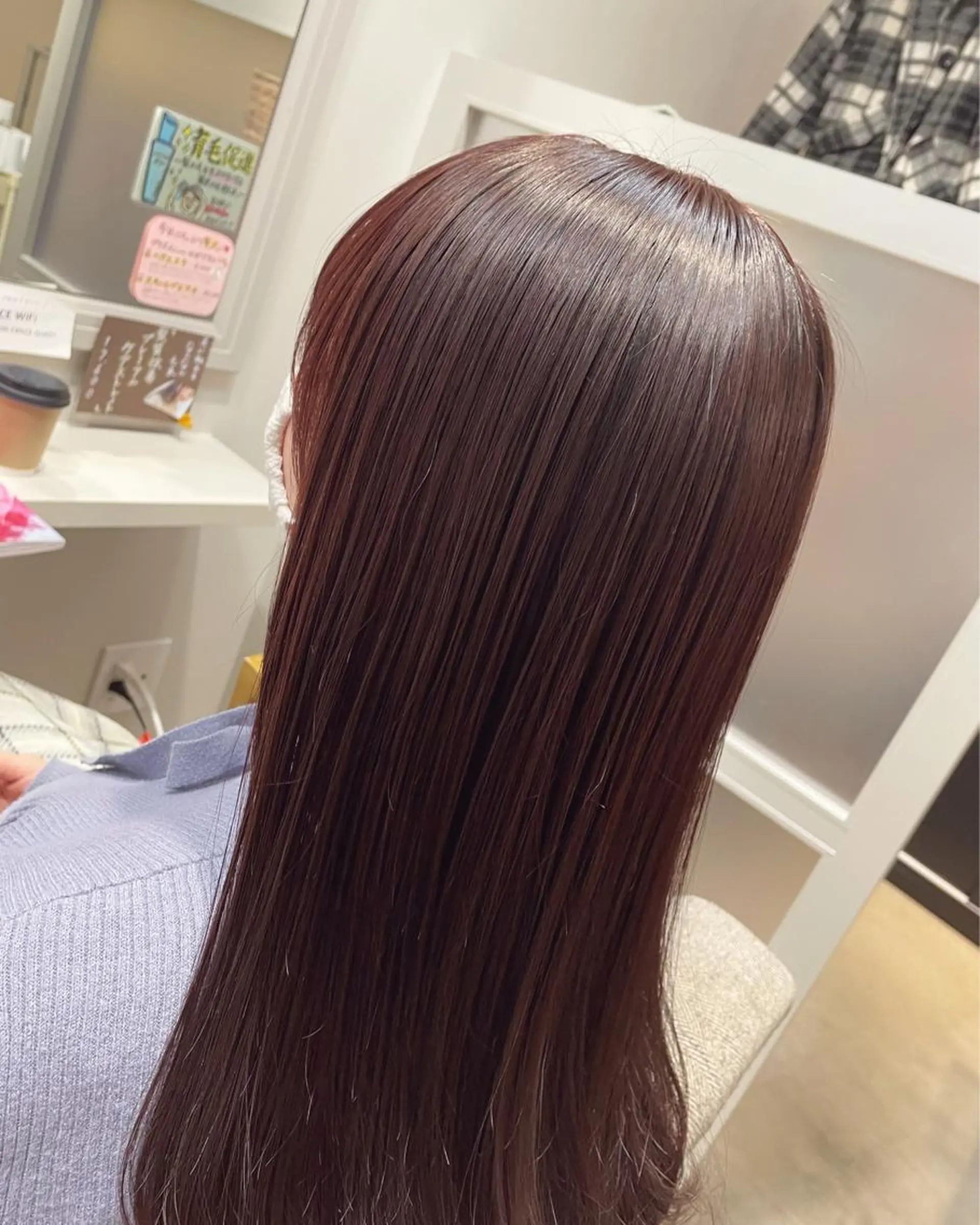 ロング CRACE「店長」 アヤカのヘアスタイル