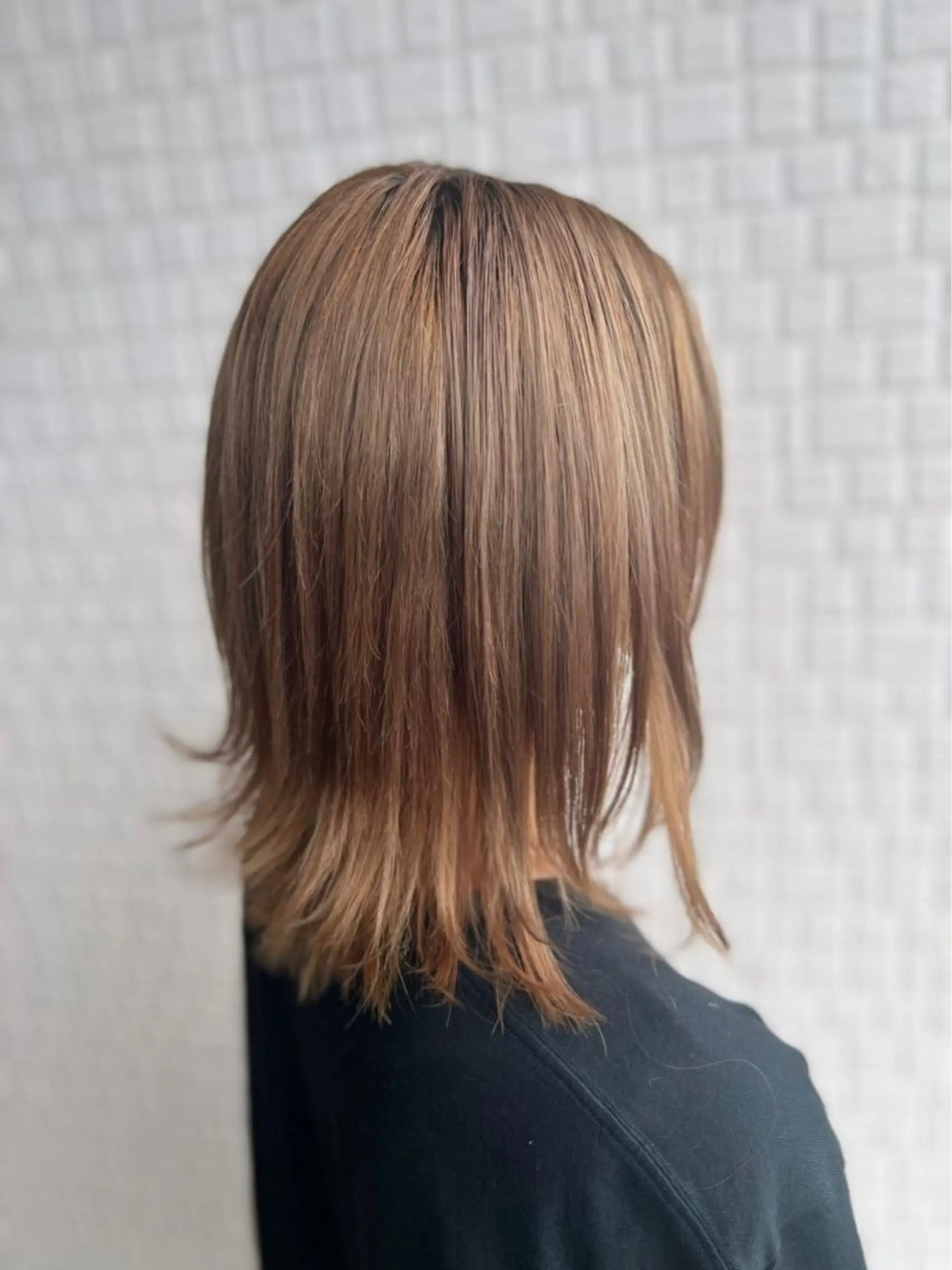 ミディアム カラー ヘアアレンジ メンズ メンズブリーチ ベージュカラー ブリーチ ピンクカラー カット ヘアカラー Reginavita栄店 【レジナヴィータ】所属・鈴木 二依奈のヘアスタイル