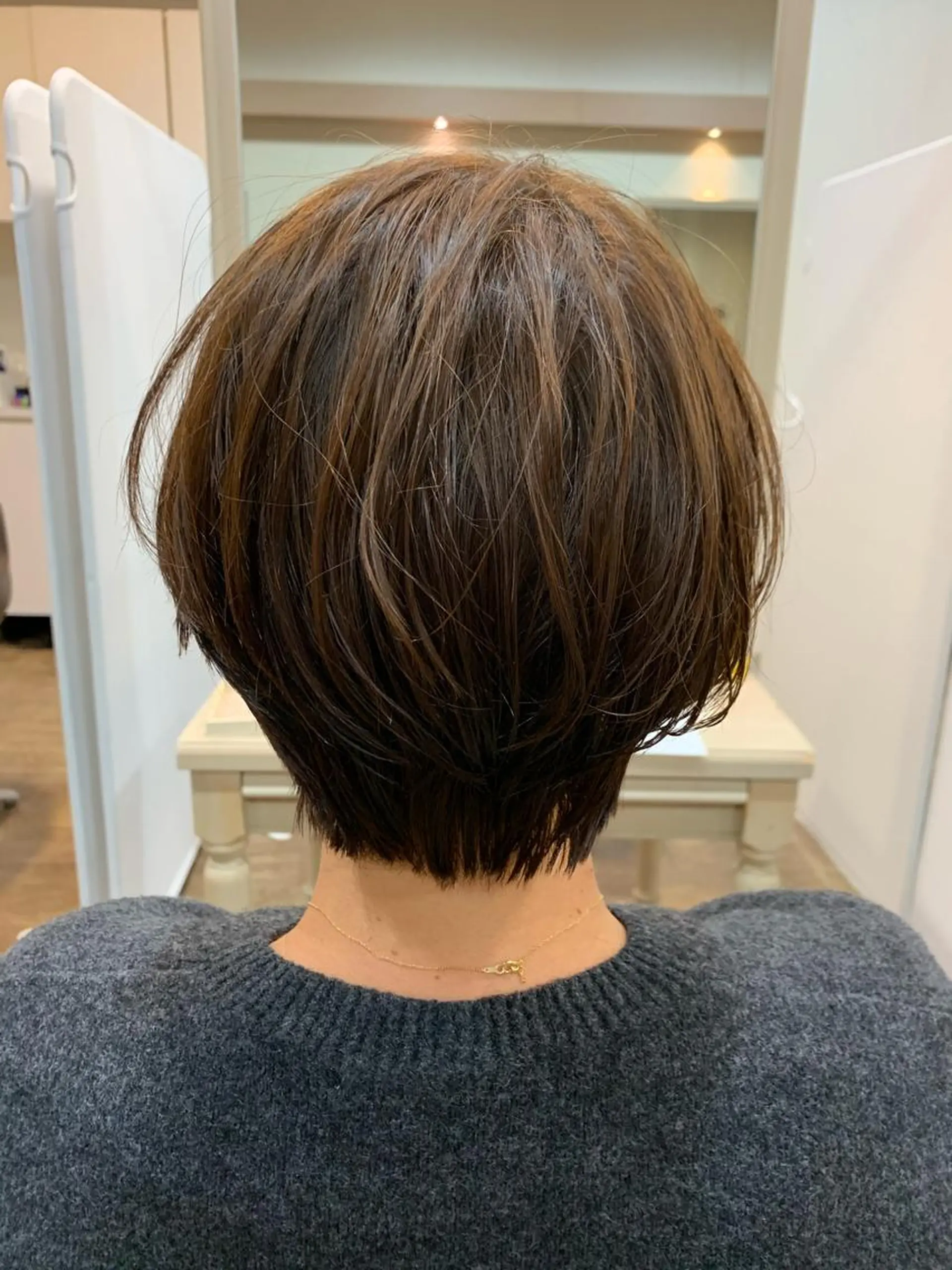 ショート 韓国ヘア/レイヤー 🇰🇷/艶髪/長橋のヘアスタイル