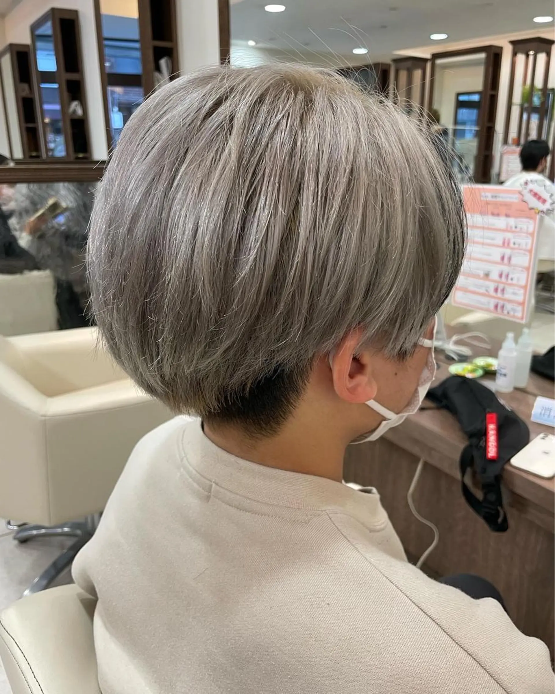 ショート カラー メンズ カット ヘアカラー 大澤　裕貴 【メンズカット】のヘアスタイル