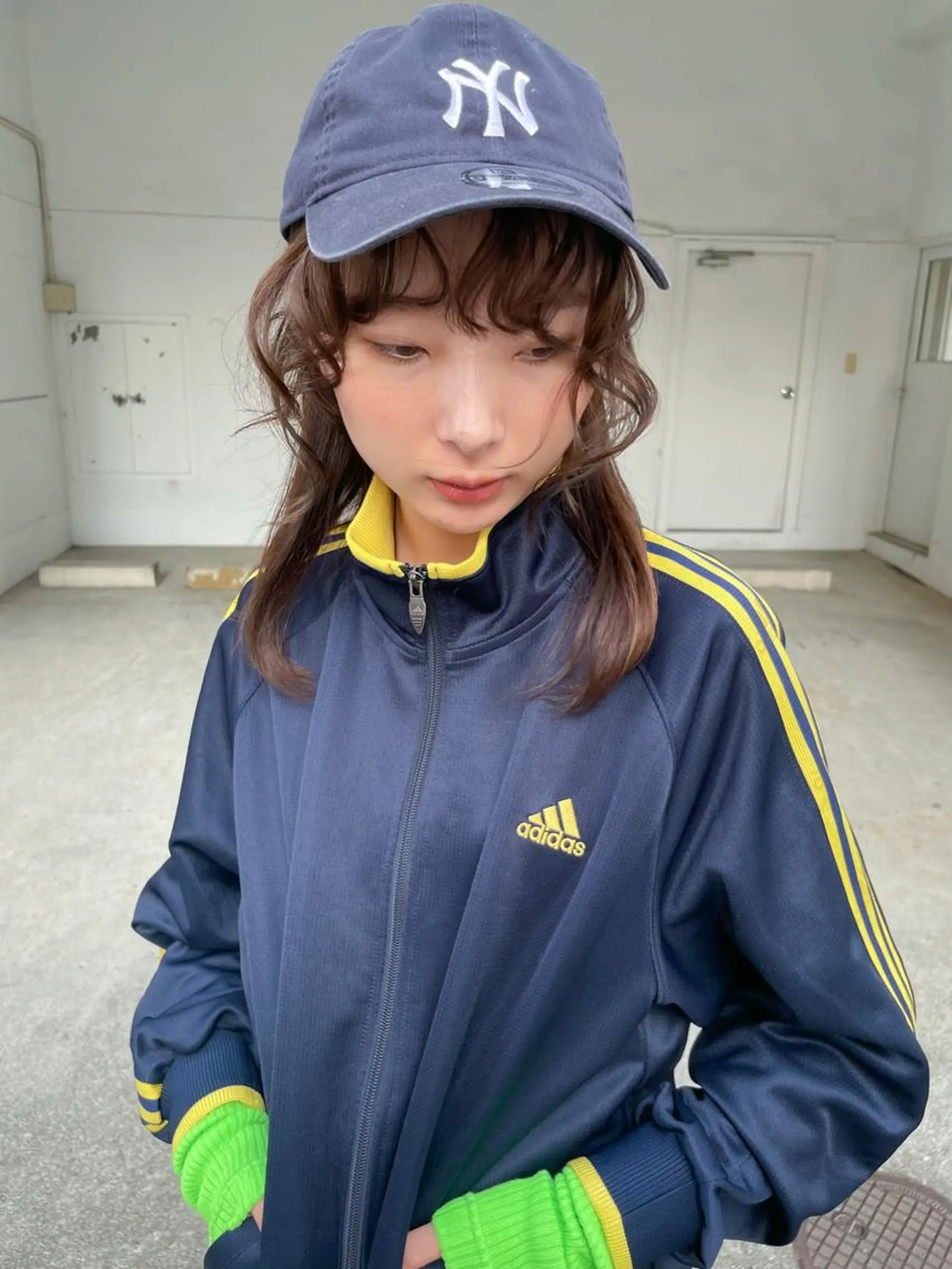 セミロング カラー ベージュカラー ブリーチ ブリーチなしカラー ヘアカラー トリートメント 高橋 みく/ minim 暖色のヘアスタイル