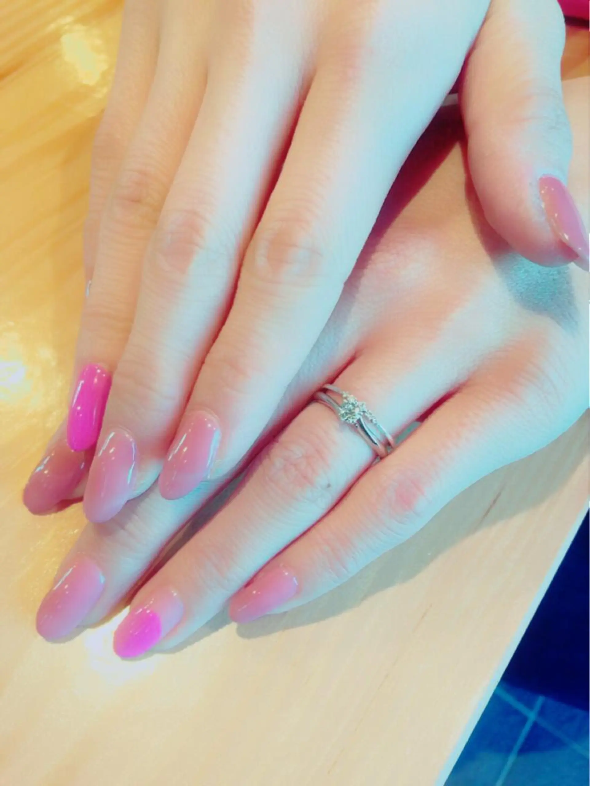 ネイル 春ネイル THECOLORS所属・近貞 莉奈のネイルデザイン