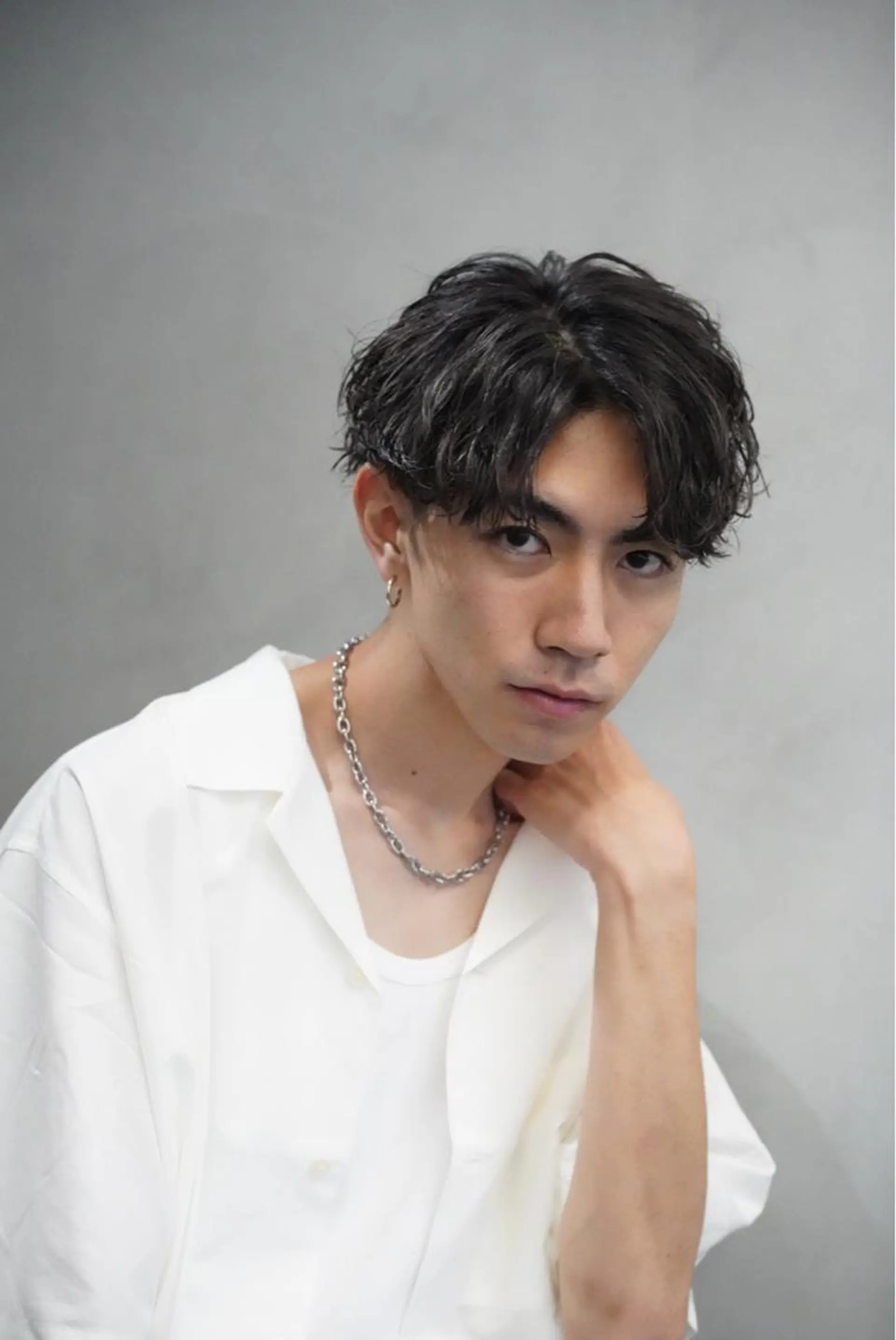 パーマ メンズ メンズパーマ ツイストスパイラルパーマ 波巻きパーマ ニュアンスパーマ スパイラルパーマ fifth リュウセイのヘアスタイル