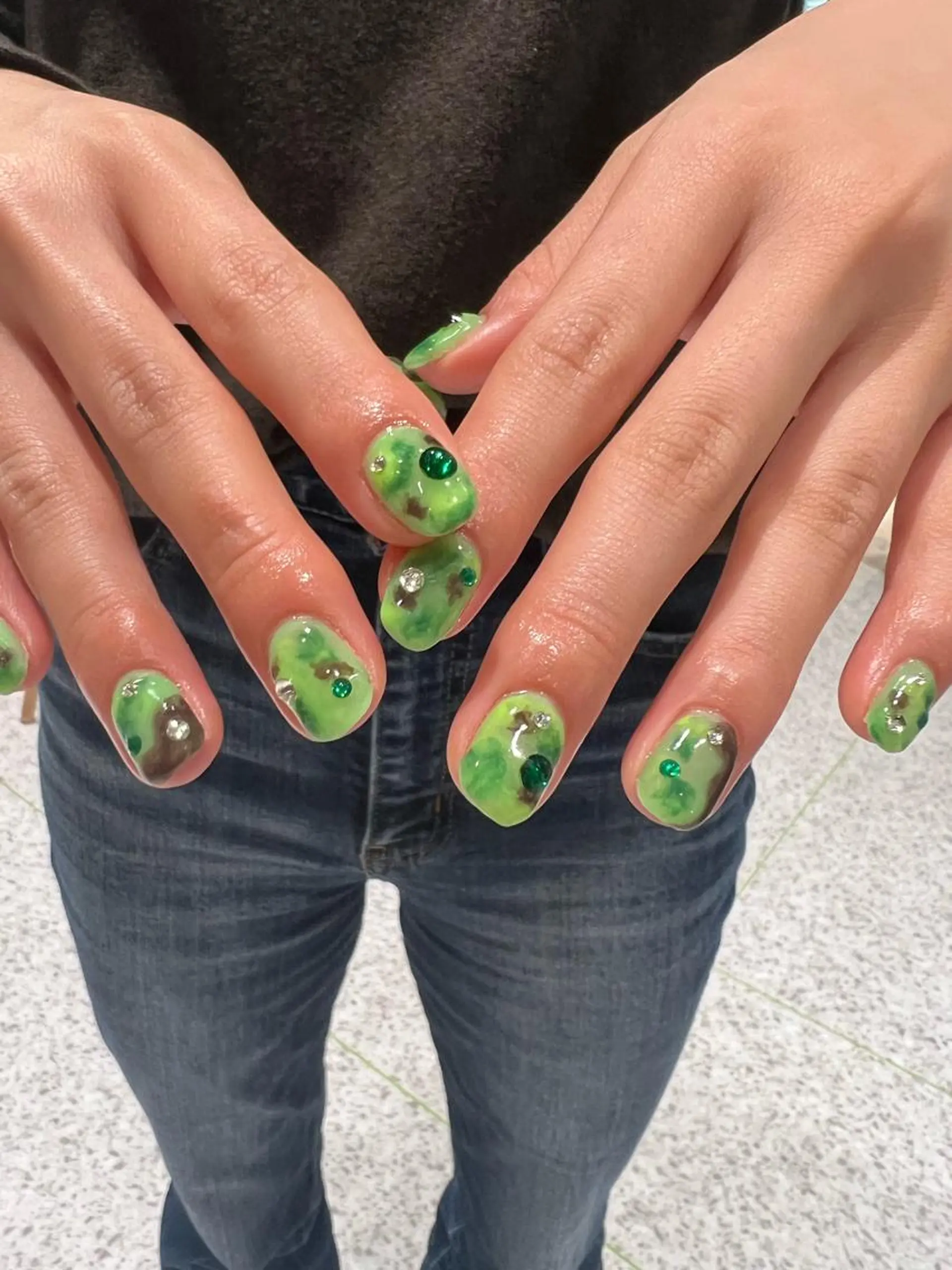 ネイル 個性派／中韓ネイル SAKURAのネイルデザイン