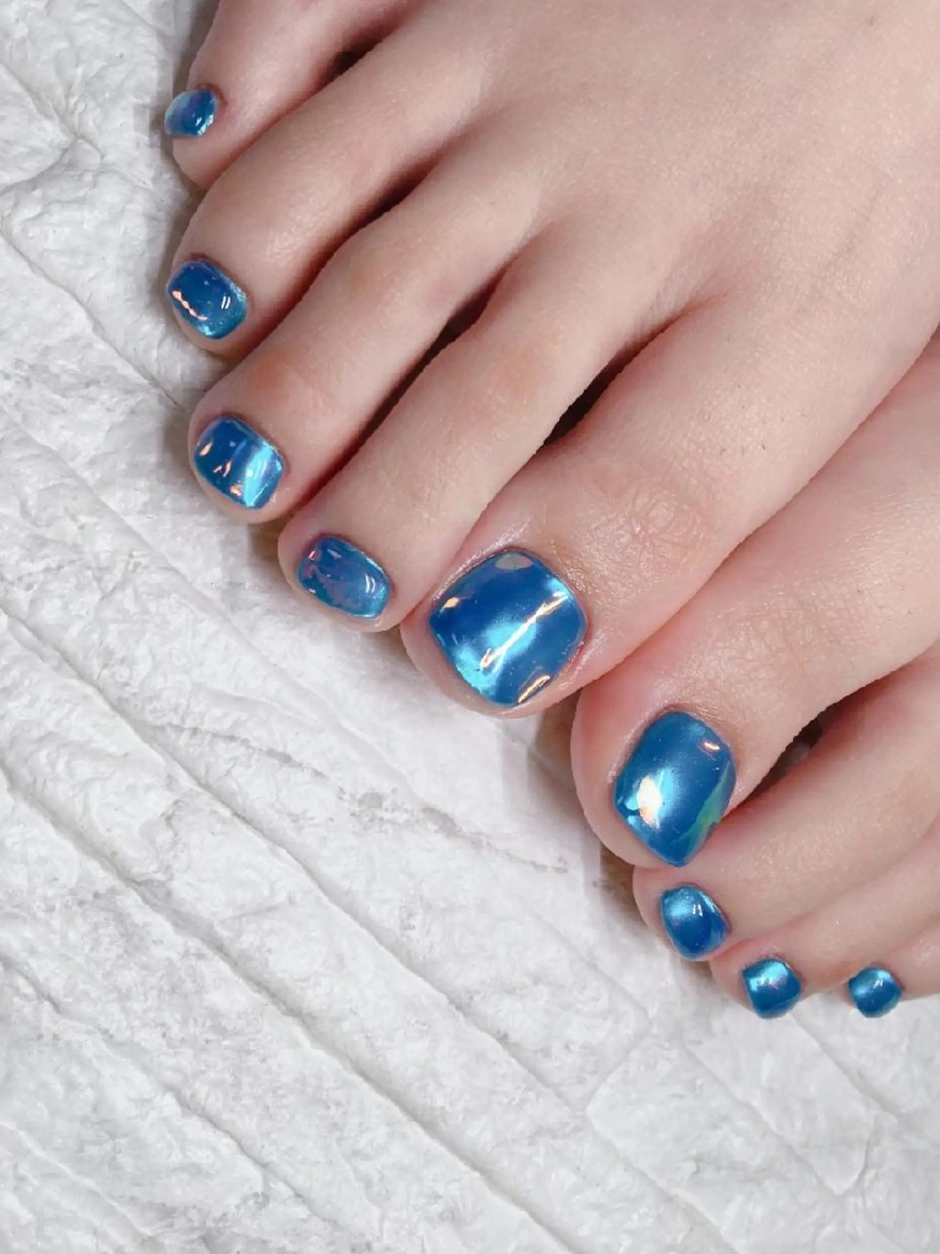 ネイル フットネイル 佐藤 結衣のネイルデザイン