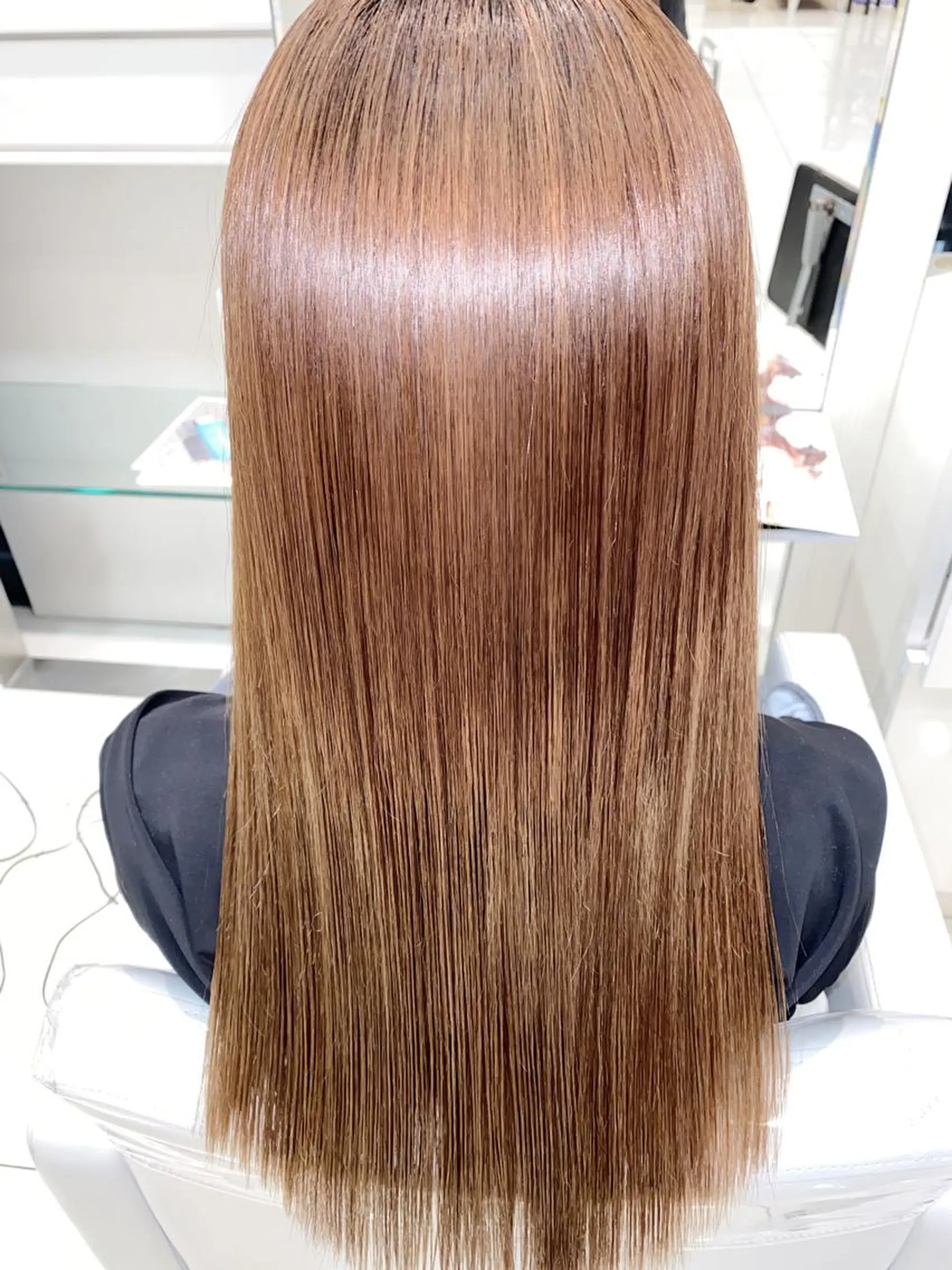 ロング 髪質改善 縮毛矯正 縮毛矯正/髪質改善 /ブリーチ/東陽町✨のヘアスタイル