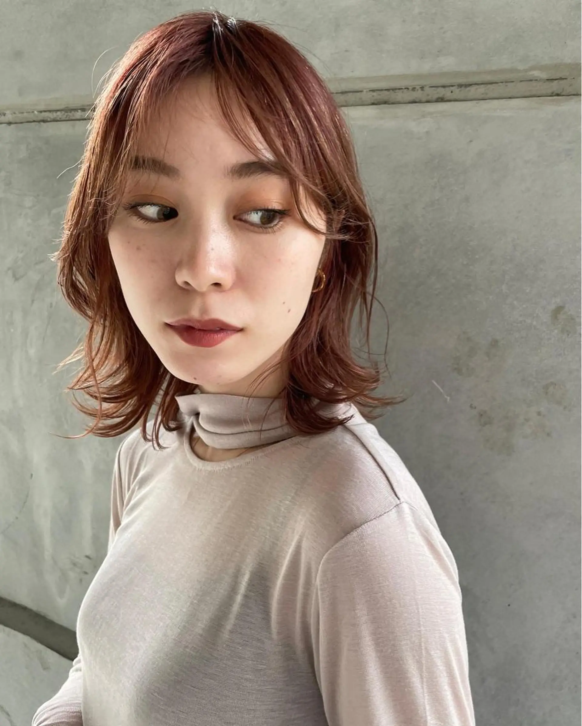 ショート ボブ ショートヘア ヘアカラー 河原 亮のヘアスタイル