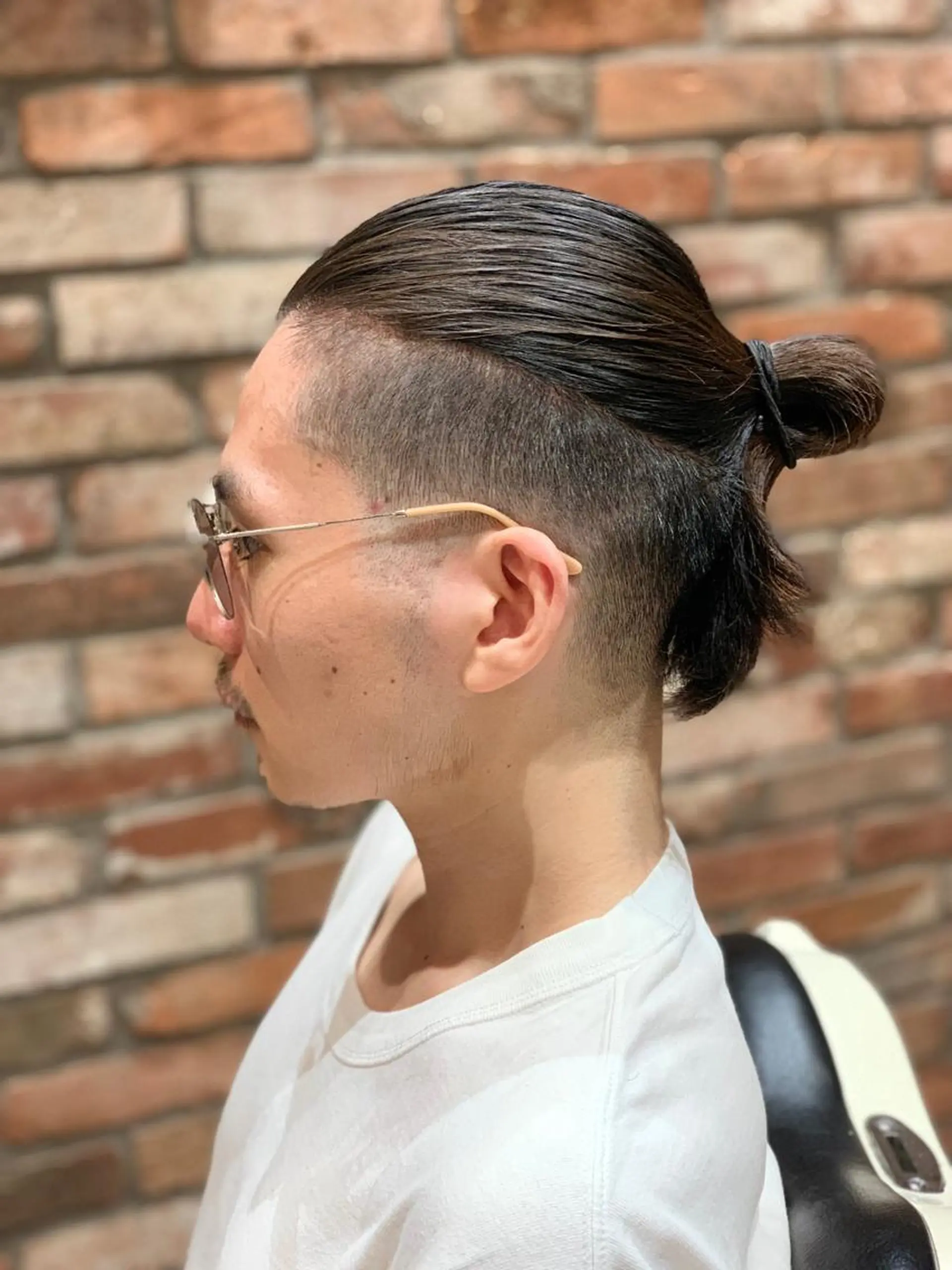 ショート ヘアアレンジ メンズ HIROGINZAプレミアムバーバー赤坂店所属・田中 千恩のヘアスタイル