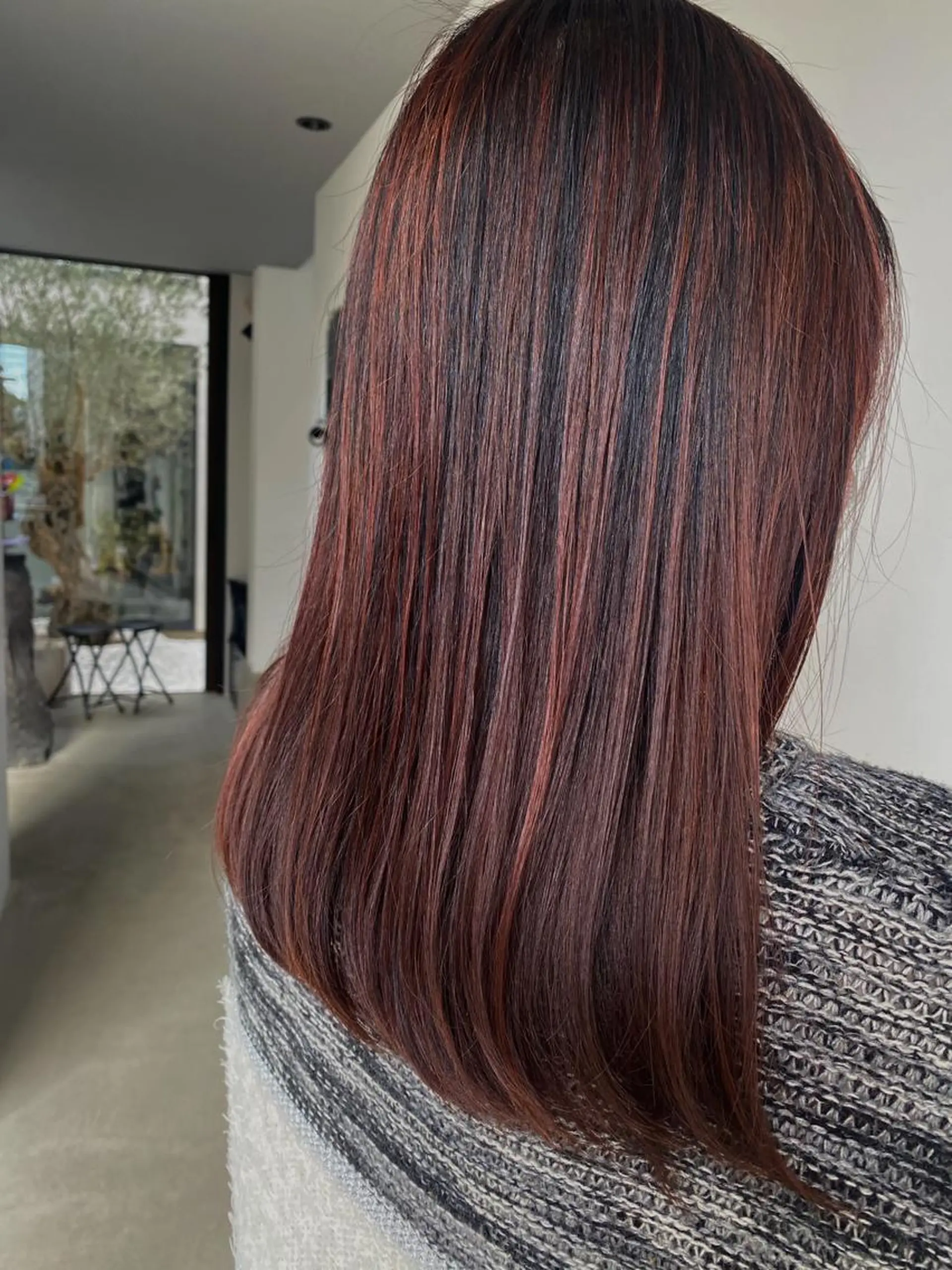 ロング カラー ブリーチ デザインカラー ハイライトカラー ブリーチなしカラー ハイライト ヘアカラー Ryo リョウのヘアスタイル