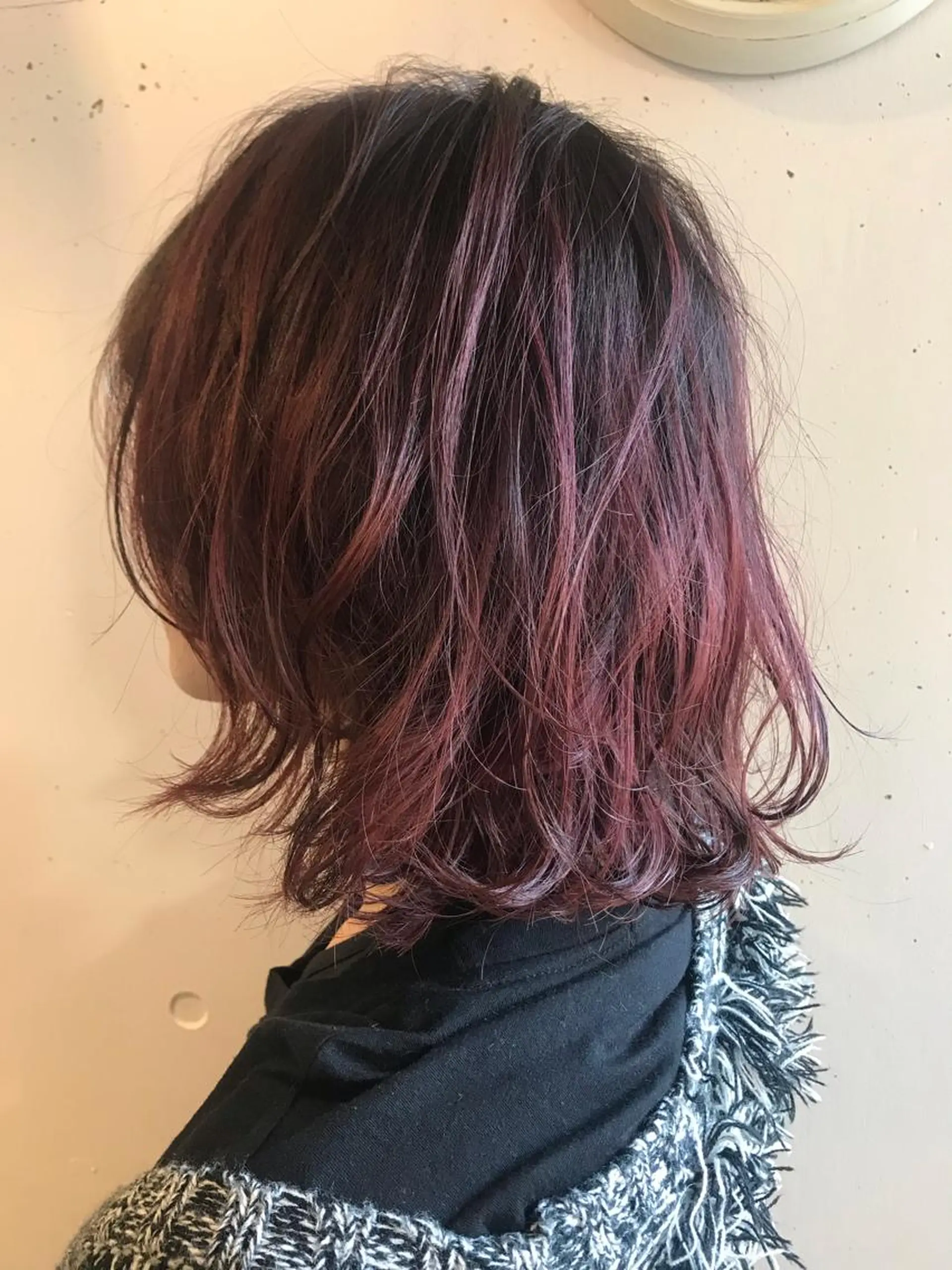 ミディアム 勝沼 佑季のヘアスタイル