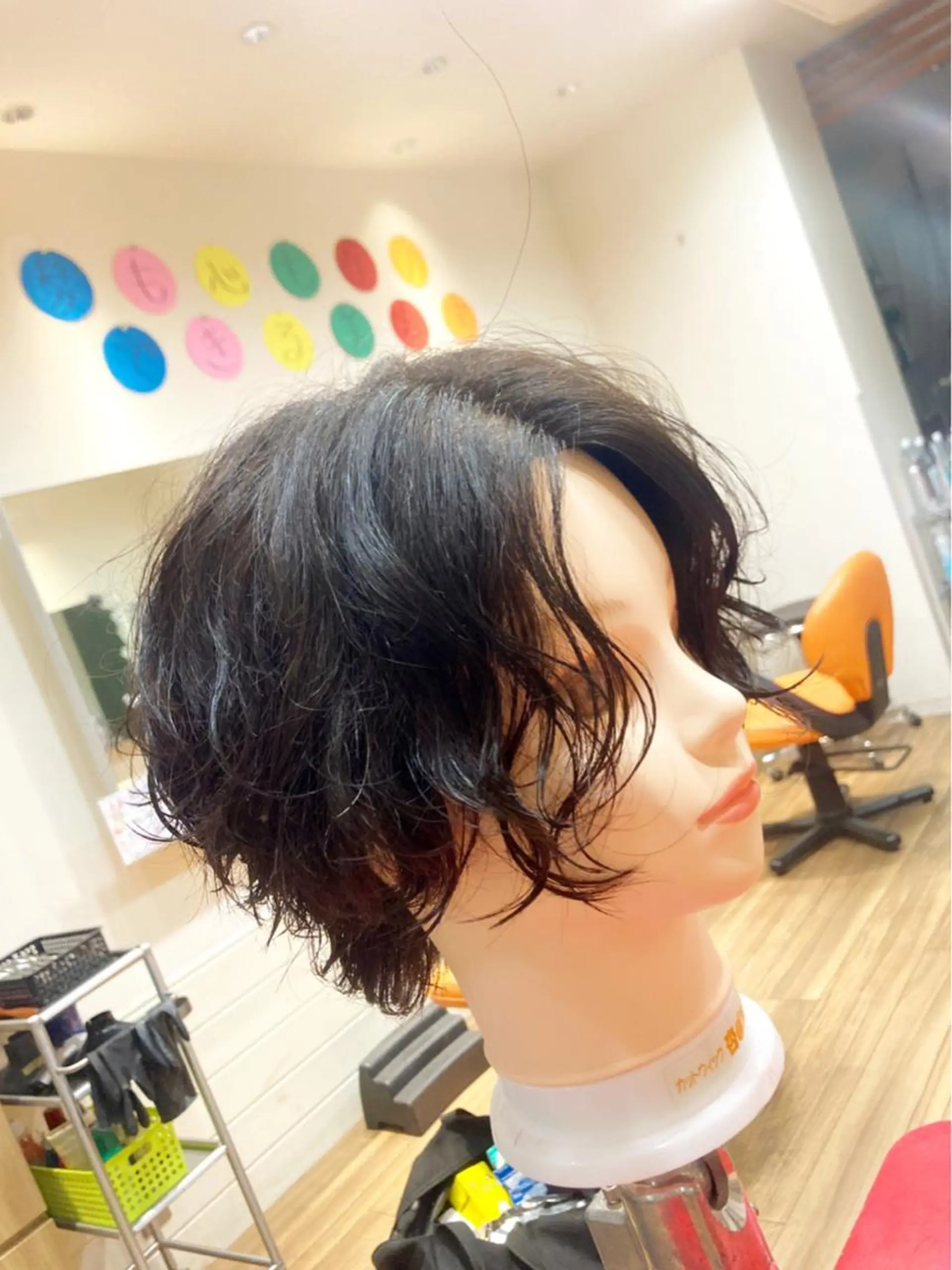 ショート パーマ メンズ カット パーマ トリートメント 森山 雄太のヘアスタイル