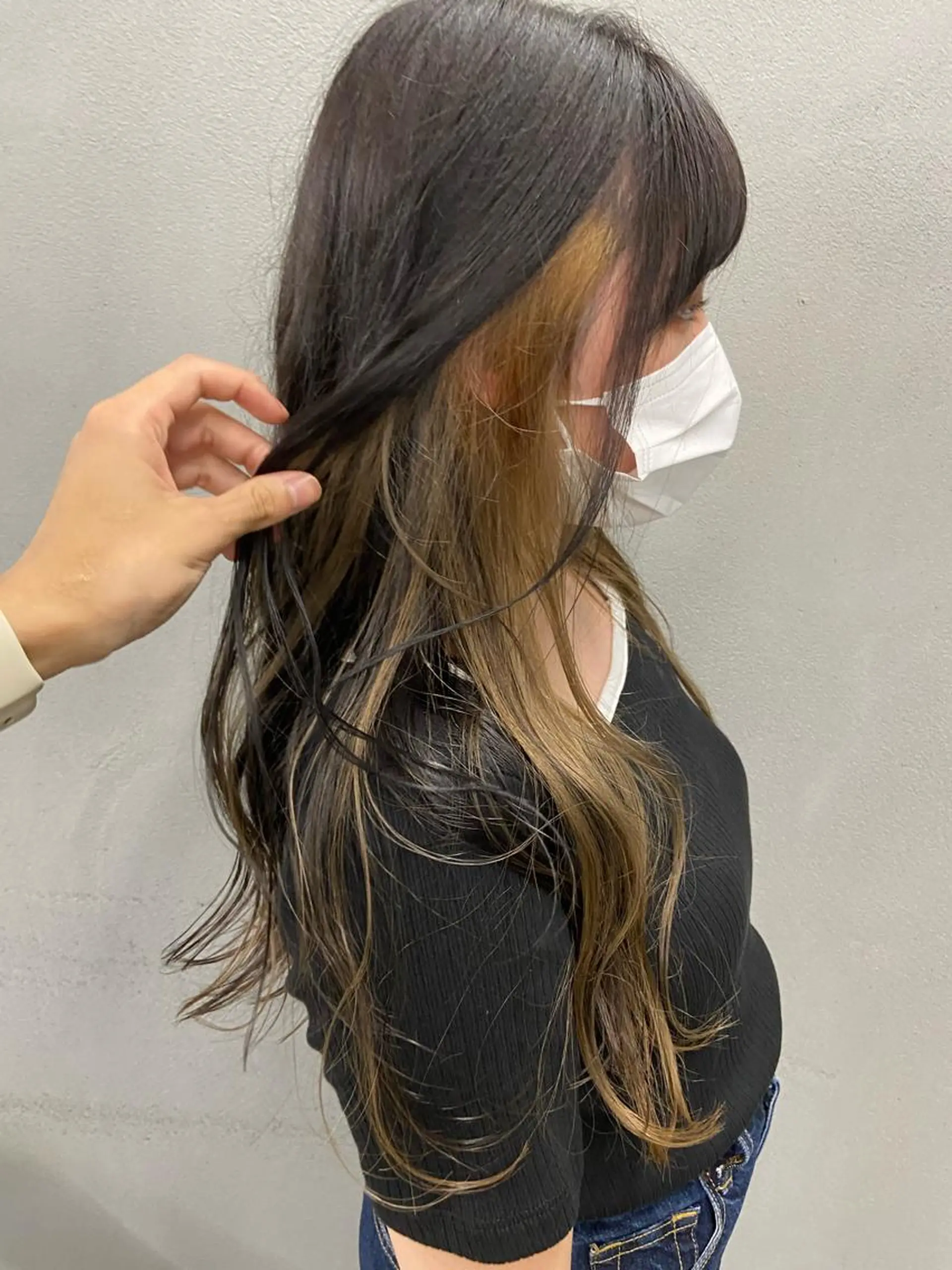 ロング カラー カット ヘアカラー トリートメント メンズ/ダブルカラー /パーマ/来栖慧💈のヘアスタイル