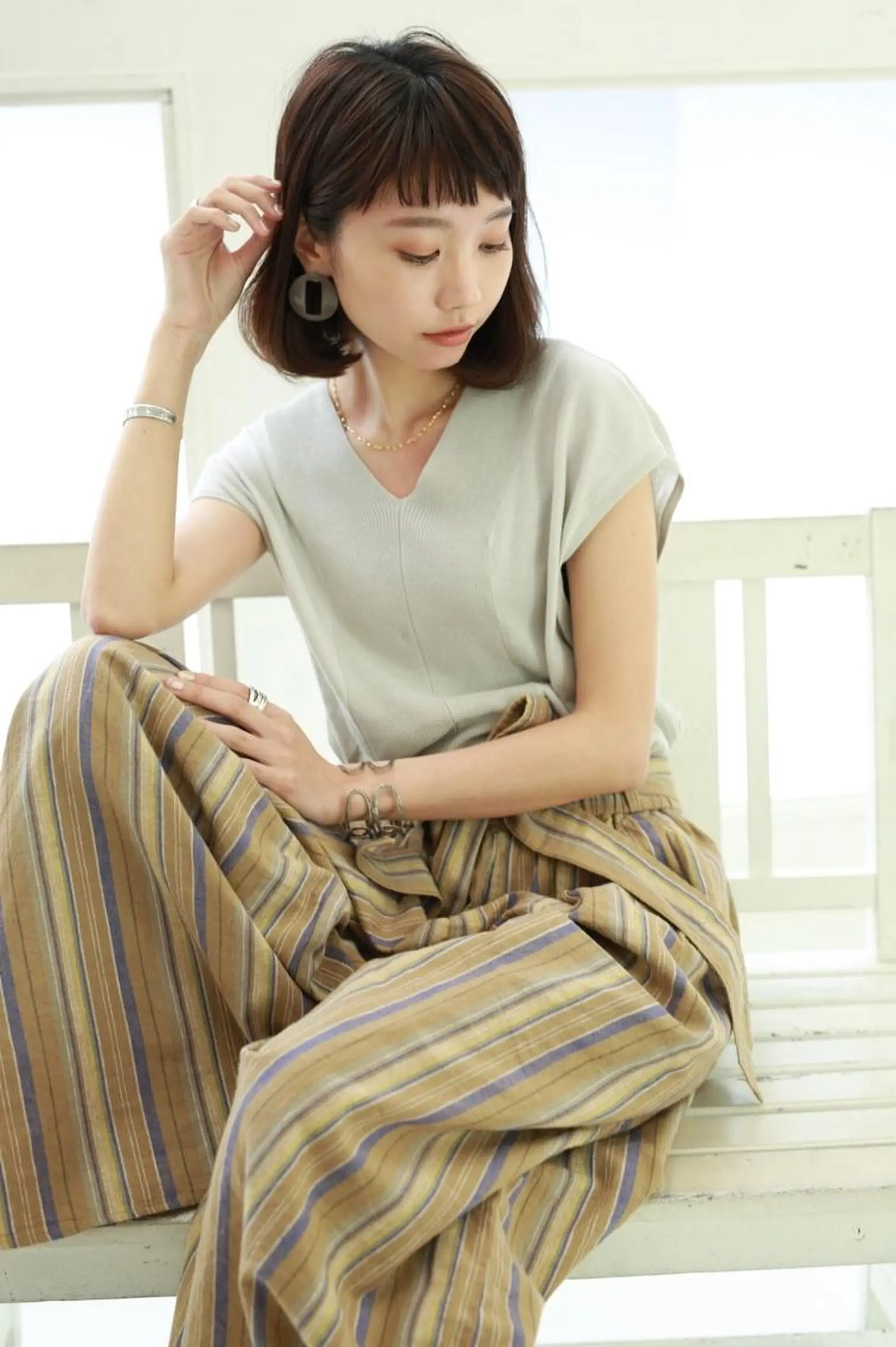 ミディアム 指名支持率NO.1 スタイリストのヘアスタイル