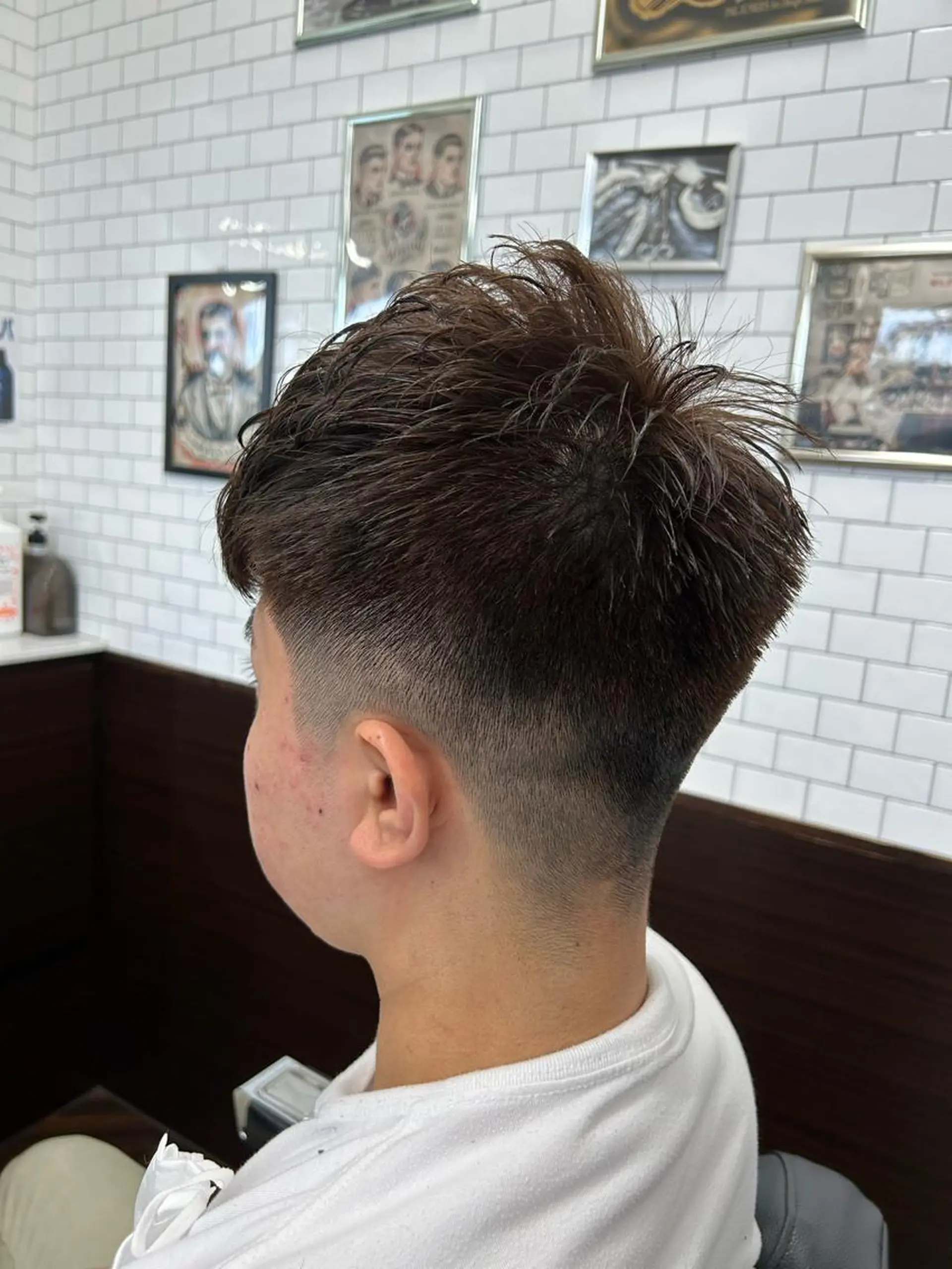 ショート メンズ B.B.Cams西原店所属・無料モデル募集中‼️ 安座間💈のヘアスタイル