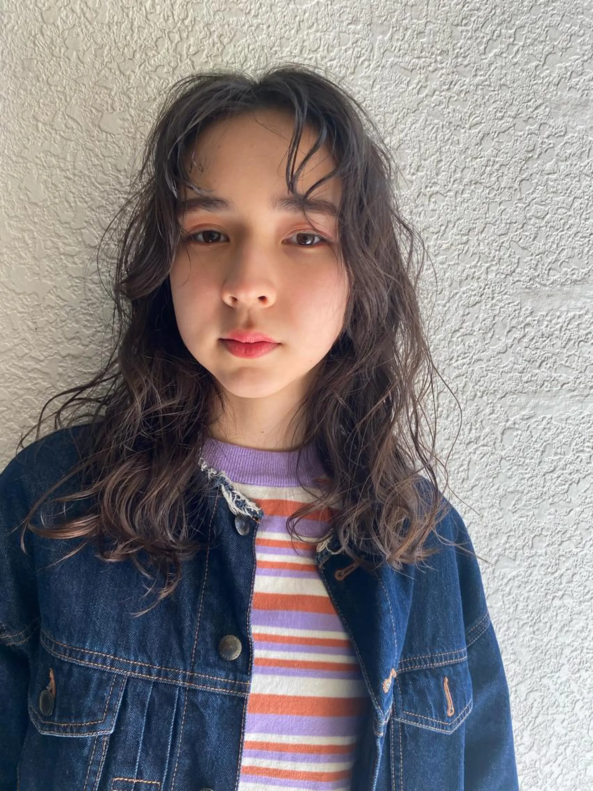 セミロング カラー パーマ トリートメント Hayashi Shioriのヘアスタイル