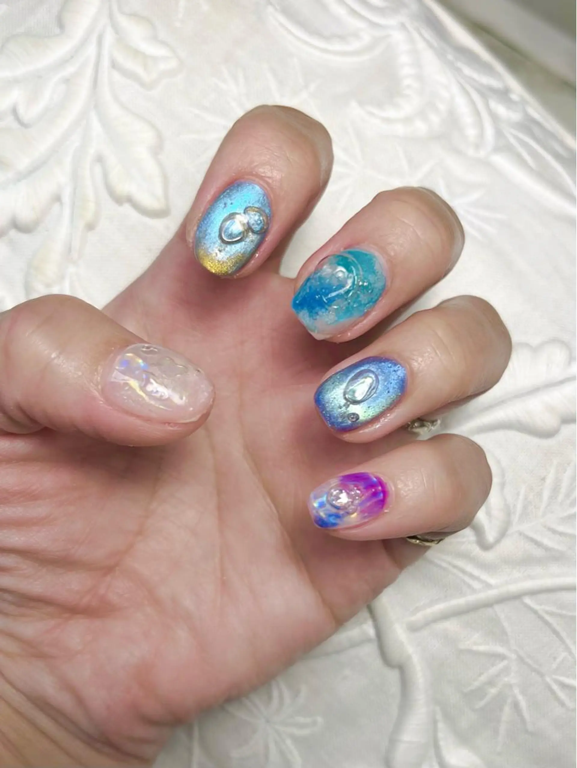 ネイル ハンドネイル Nailsalon E's cafeのネイルデザイン