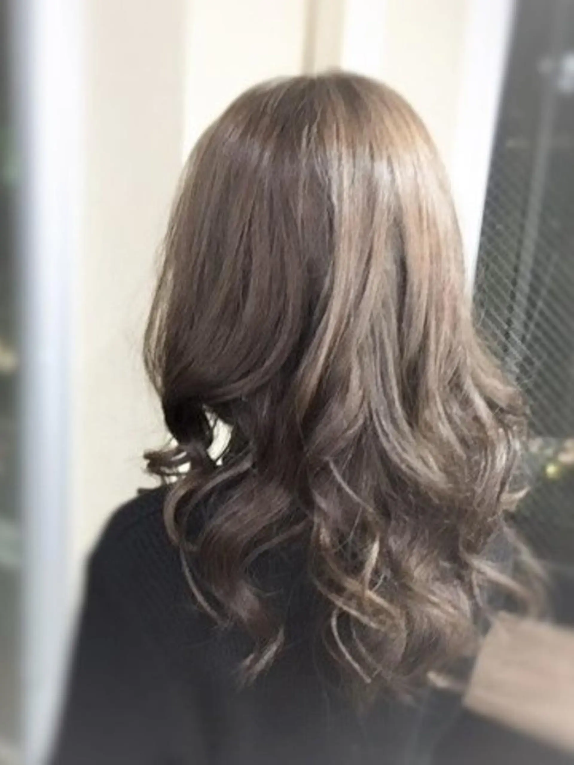 ミディアム カット パーマ トリートメント パピヨンロゼ コスメパーマ/メンズのヘアスタイル