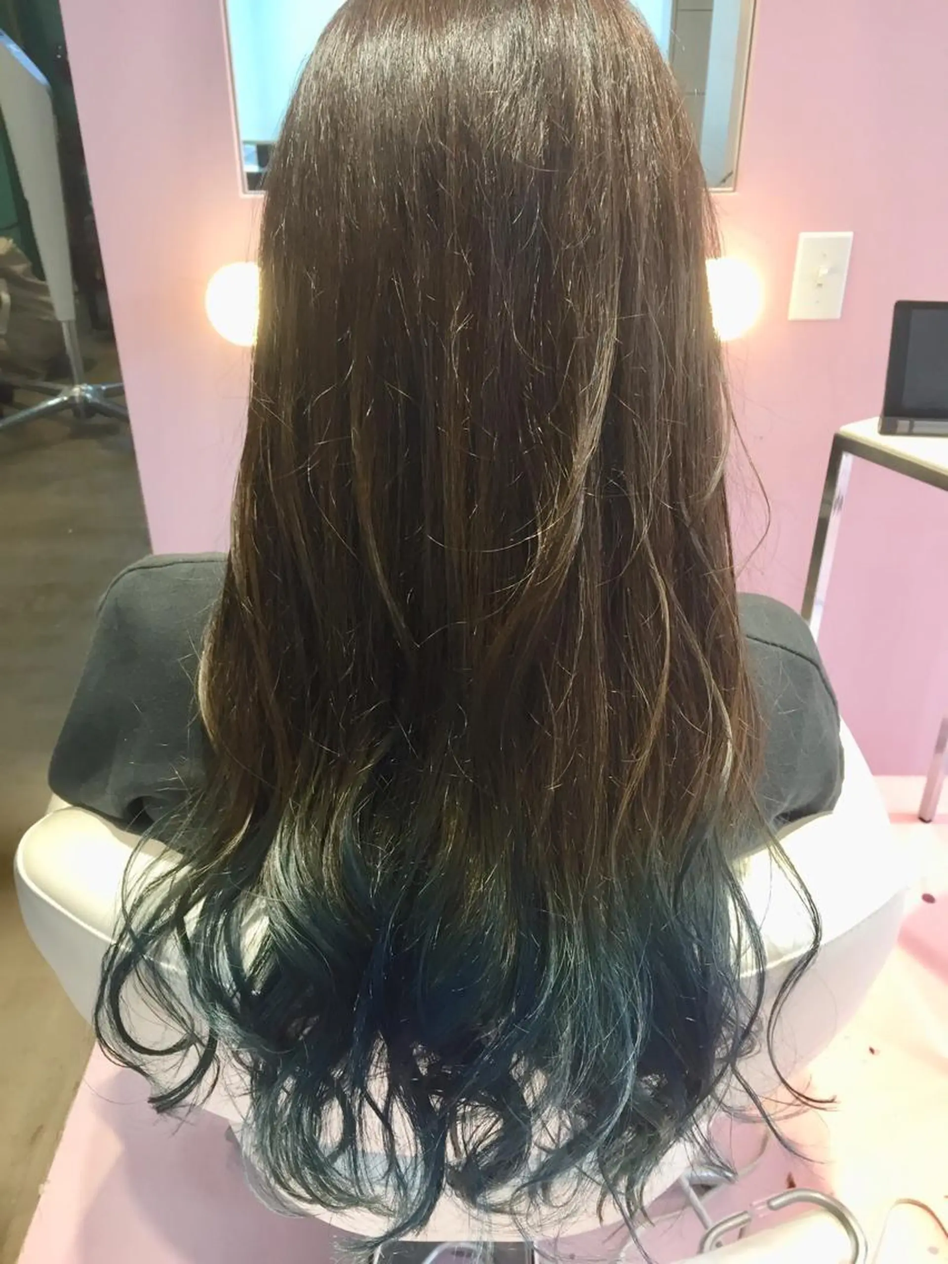 セミロング カット ヘアカラー トリートメント 所渉/韓国レイヤー /ウルフカットのヘアスタイル