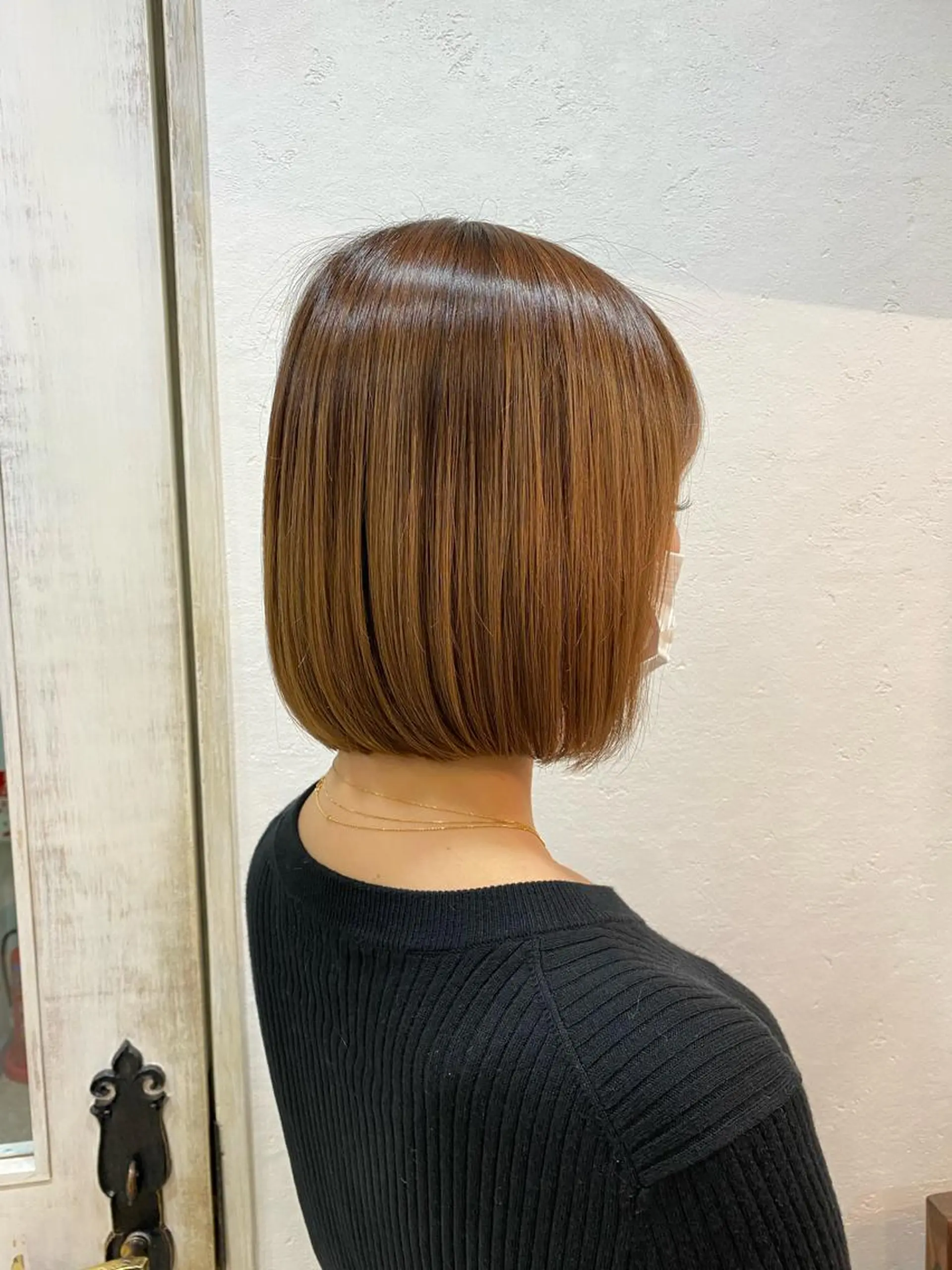 ミディアム ボブ 🌟ROUGE 🧸おびつななみのヘアスタイル