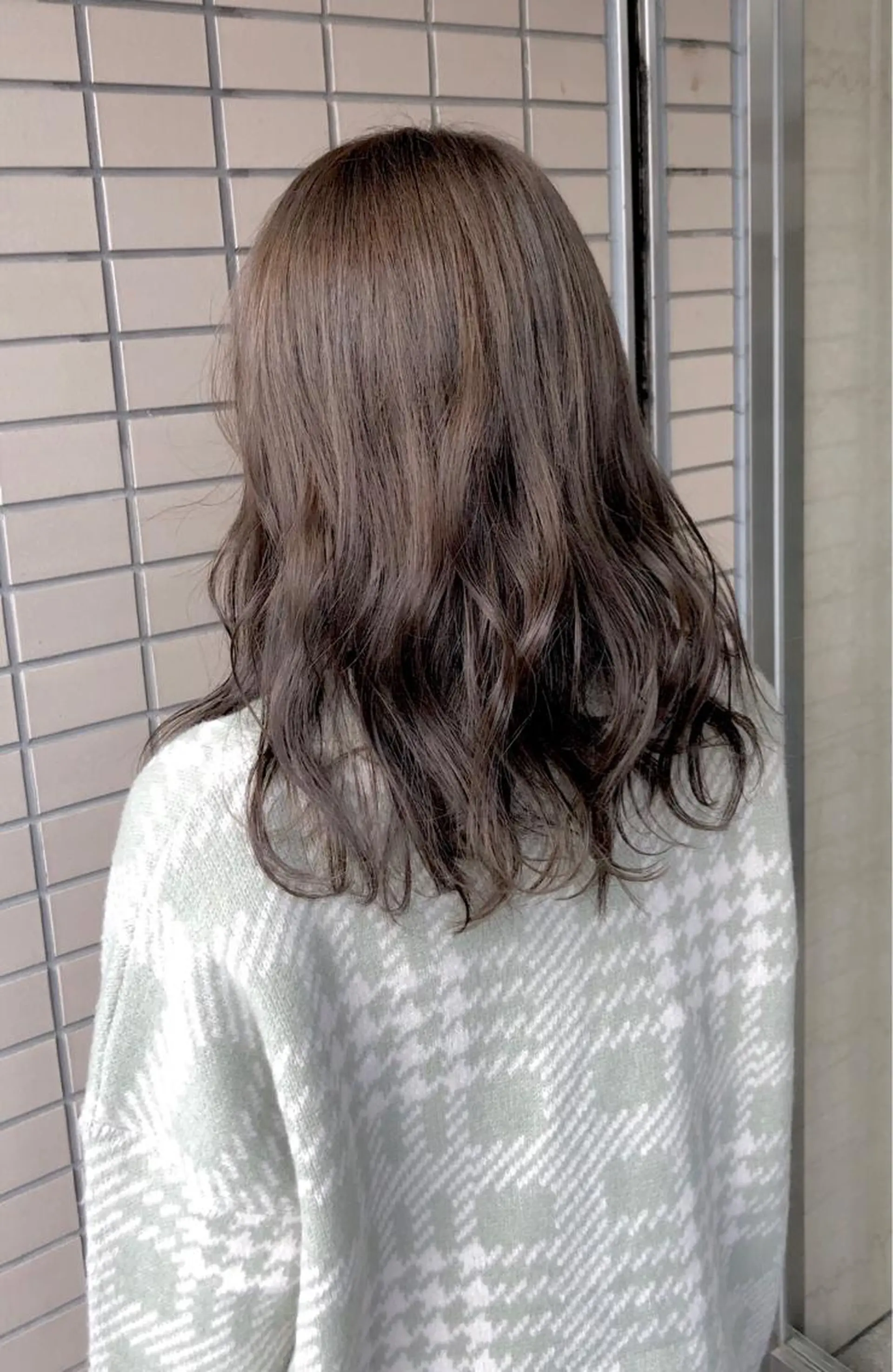 セミロング キノシタ ナオユキのヘアスタイル
