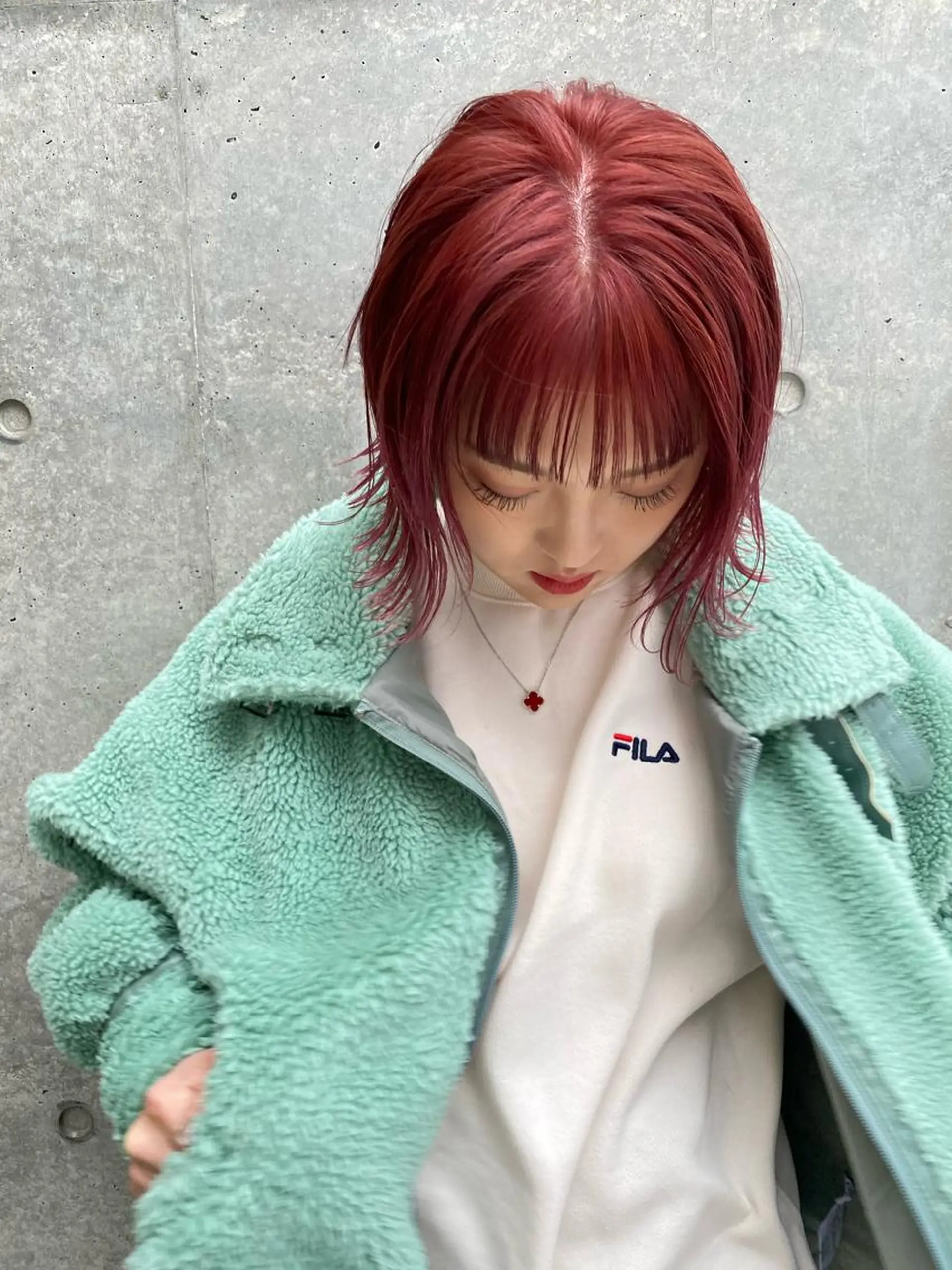 ミディアム カラー ダブルカラー イヤリングカラー ハイライトカラー イルミナカラー インナーカラー ヘアカラー a moment(モーメント)所属・蔵前 デザインカット KOBAYASHIのその他イメージ