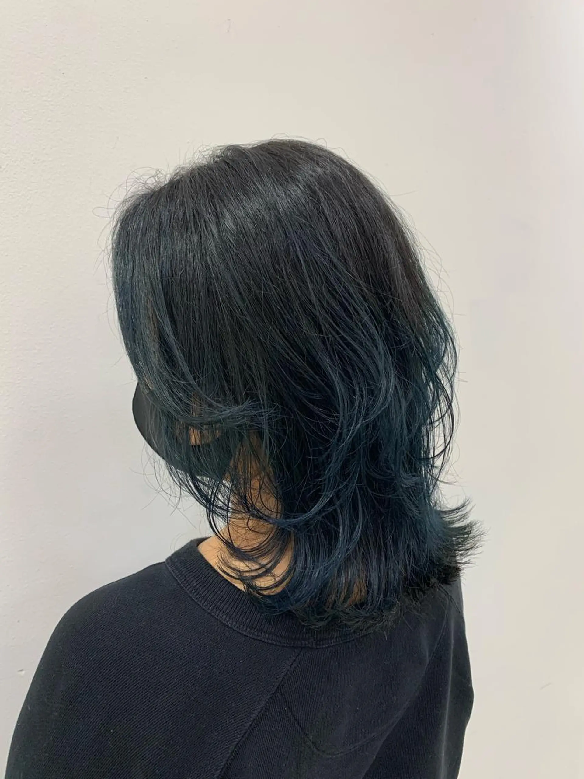 セミロング カラー 🥀韓国ヘア🥀 宮津真菜のヘアスタイル