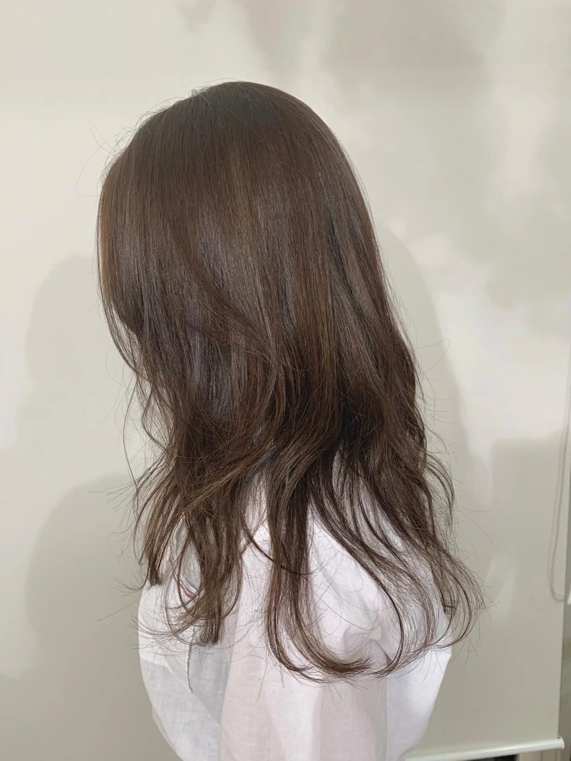 ロング カラー パーマ ヘアアレンジ カット ヘアカラー トリートメント 加藤 綾華のヘアスタイル