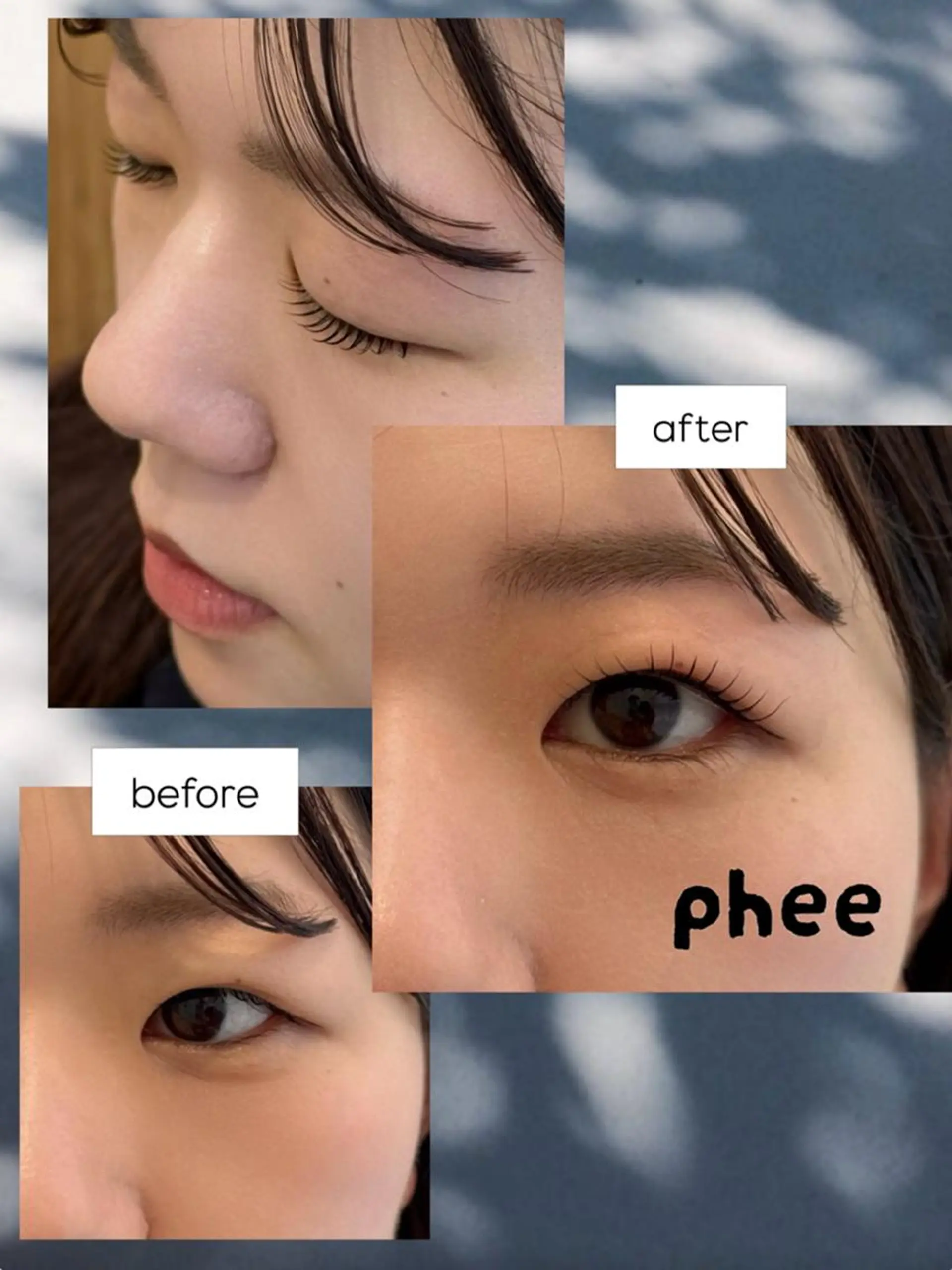 マツエク・マツパ phee フィーのマツエク・マツパデザイン