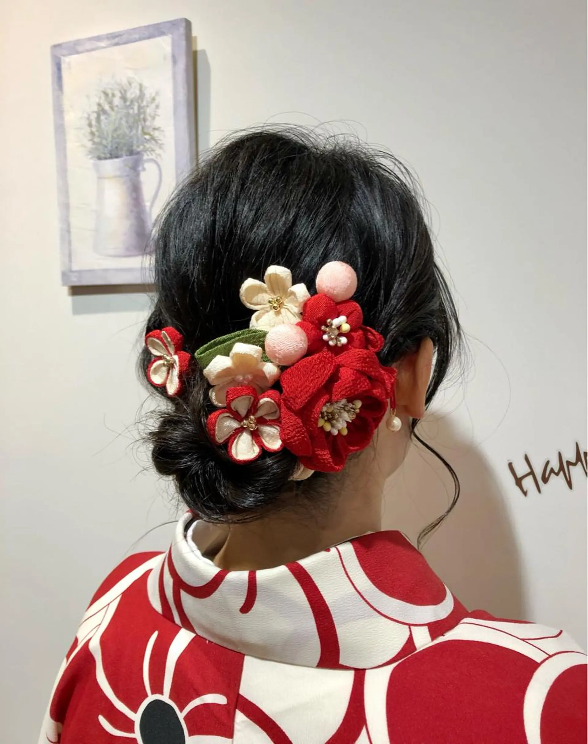 ロング ヘアアレンジ 青野 文香のヘアスタイル