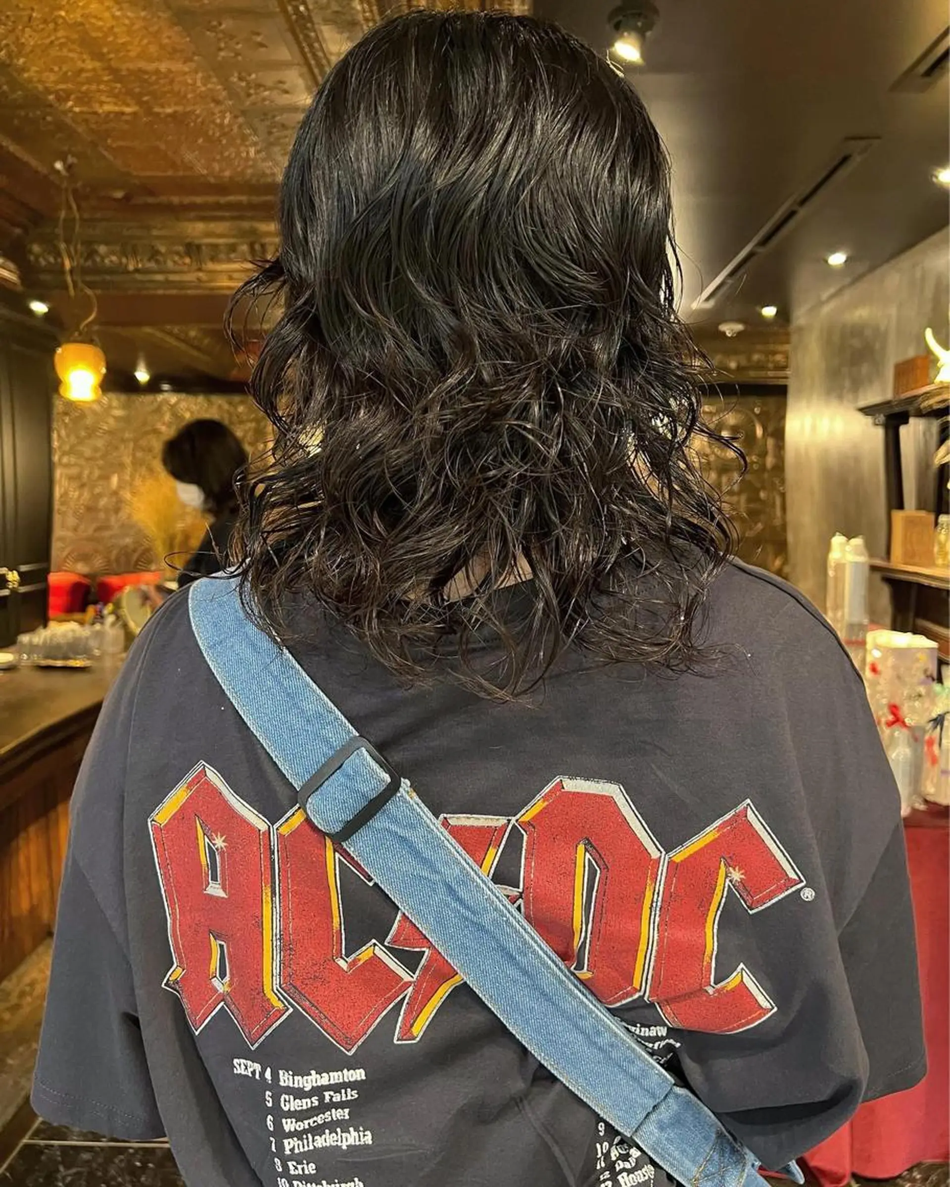 ロング パーマ haco＋所属・圧倒的デザイン力 店長🎨RENAのヘアスタイル