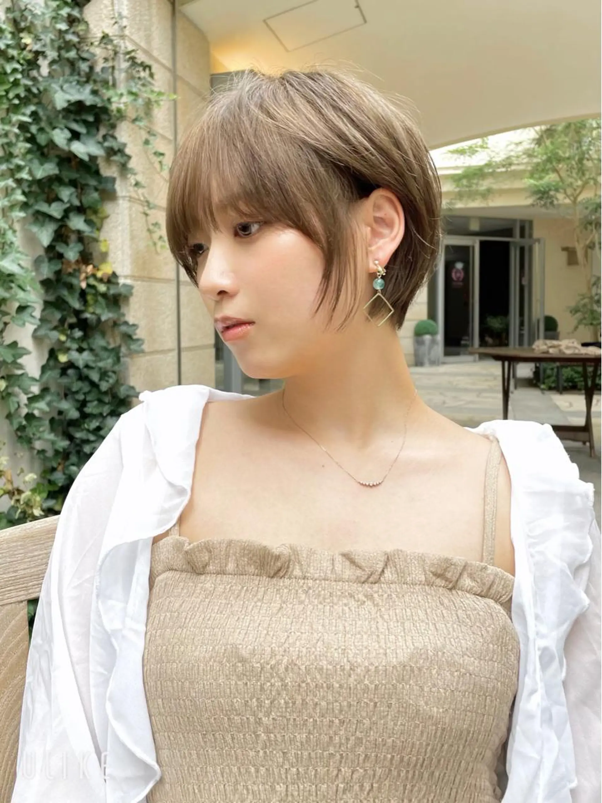 ショート 江崎 良のヘアスタイル