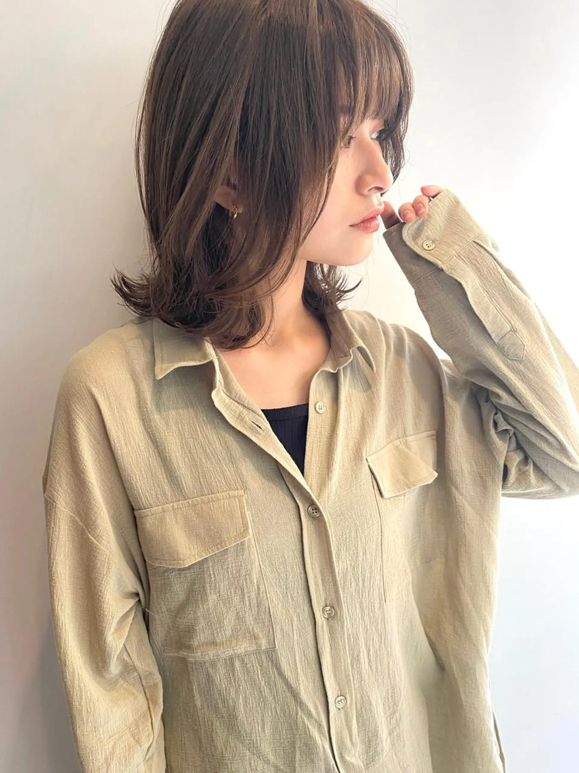 ミディアム SALOWIN大宮suite所属・🫧髪質改善🫧 園城寺裕也のヘアスタイル