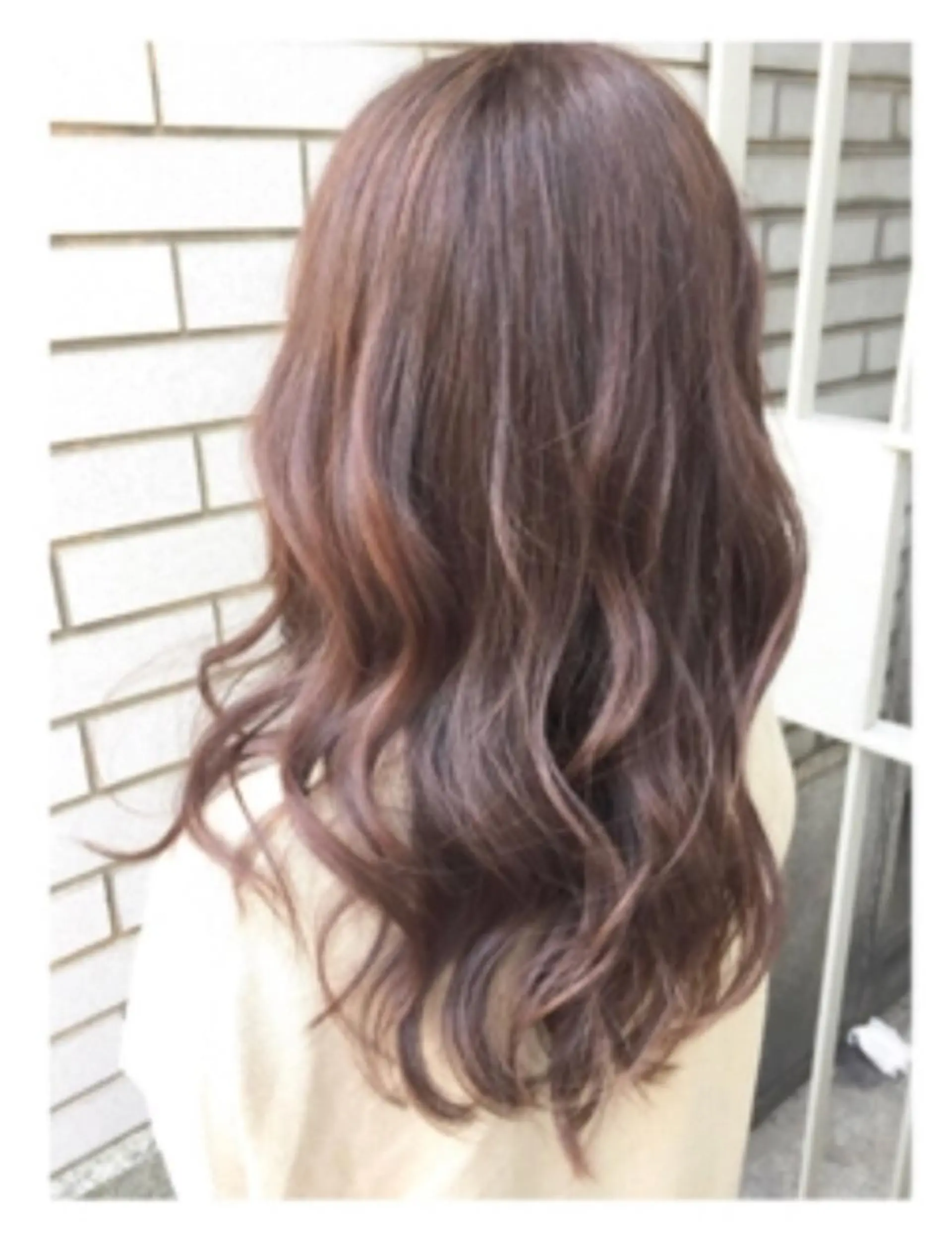 カラー ベージュカラー イルミナカラー ピンクカラー ピンクベージュ ヘアカラー トリートメント 透明感カラー 松田晃代のヘアスタイル