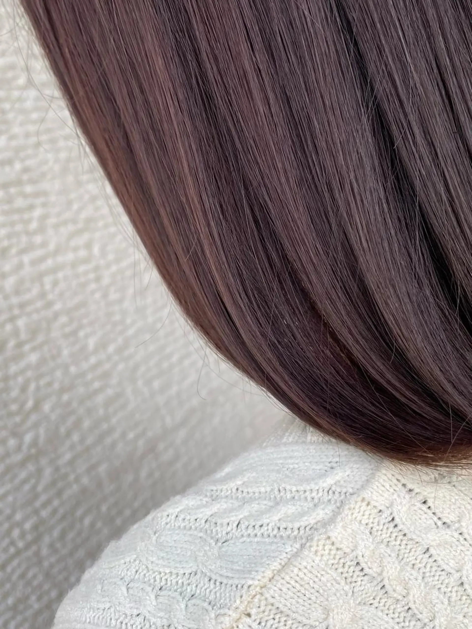 カラー ブラウンカラー 新谷 玲日のヘアスタイル