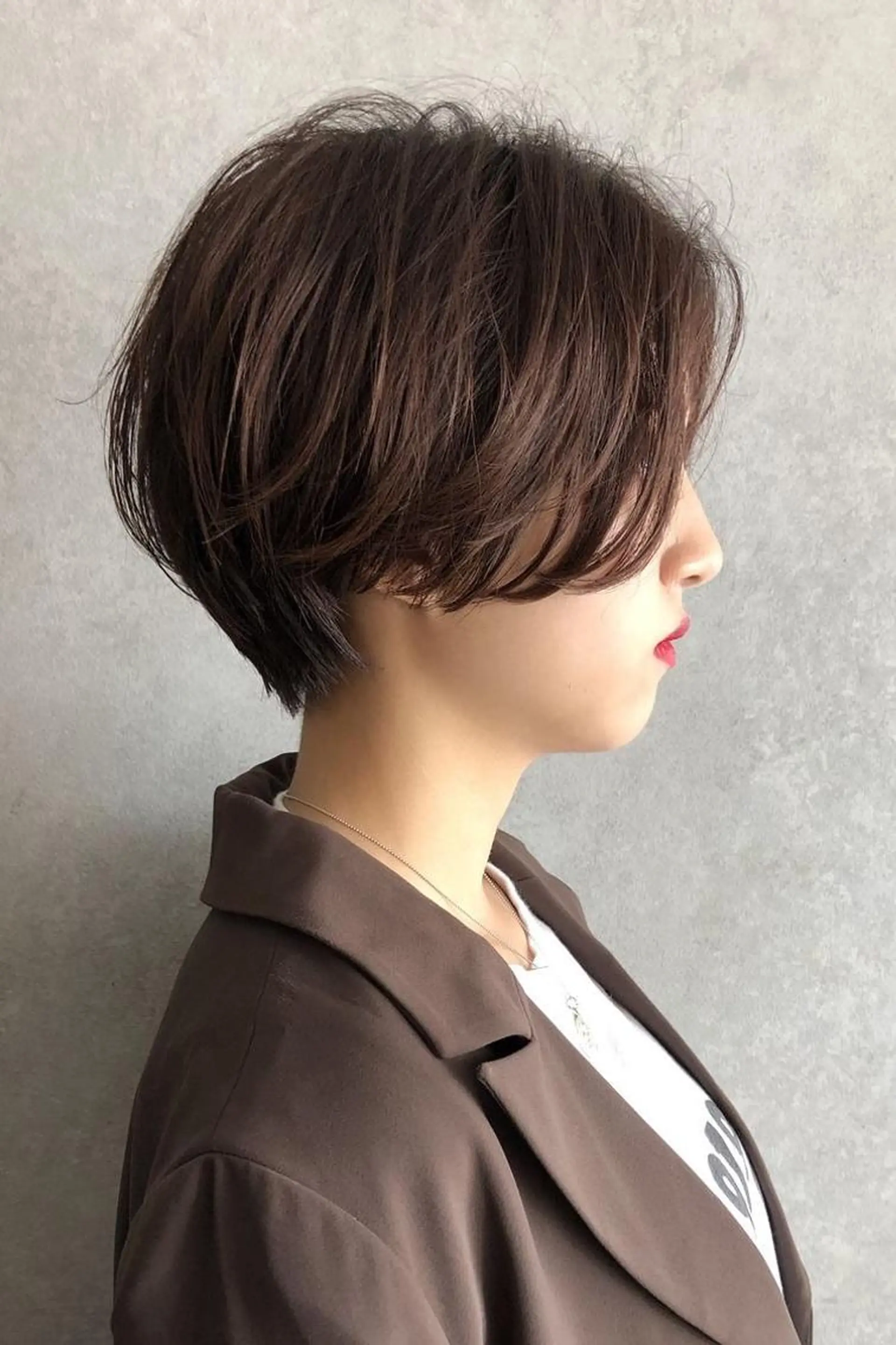 ショート 吉田一輝 外国人パーマのヘアスタイル