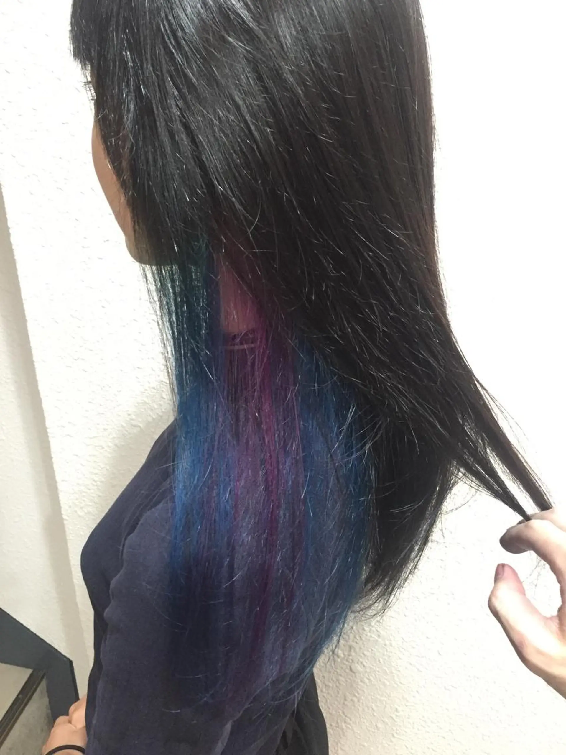 ロング カラー パーマ ヘアアレンジ メンズ キッズ ネイル マツエク・マツパ メンズインナーカラー インナーカラー 新宿/髪質改善/ 美髪矯正✨浅江通友のヘアスタイル