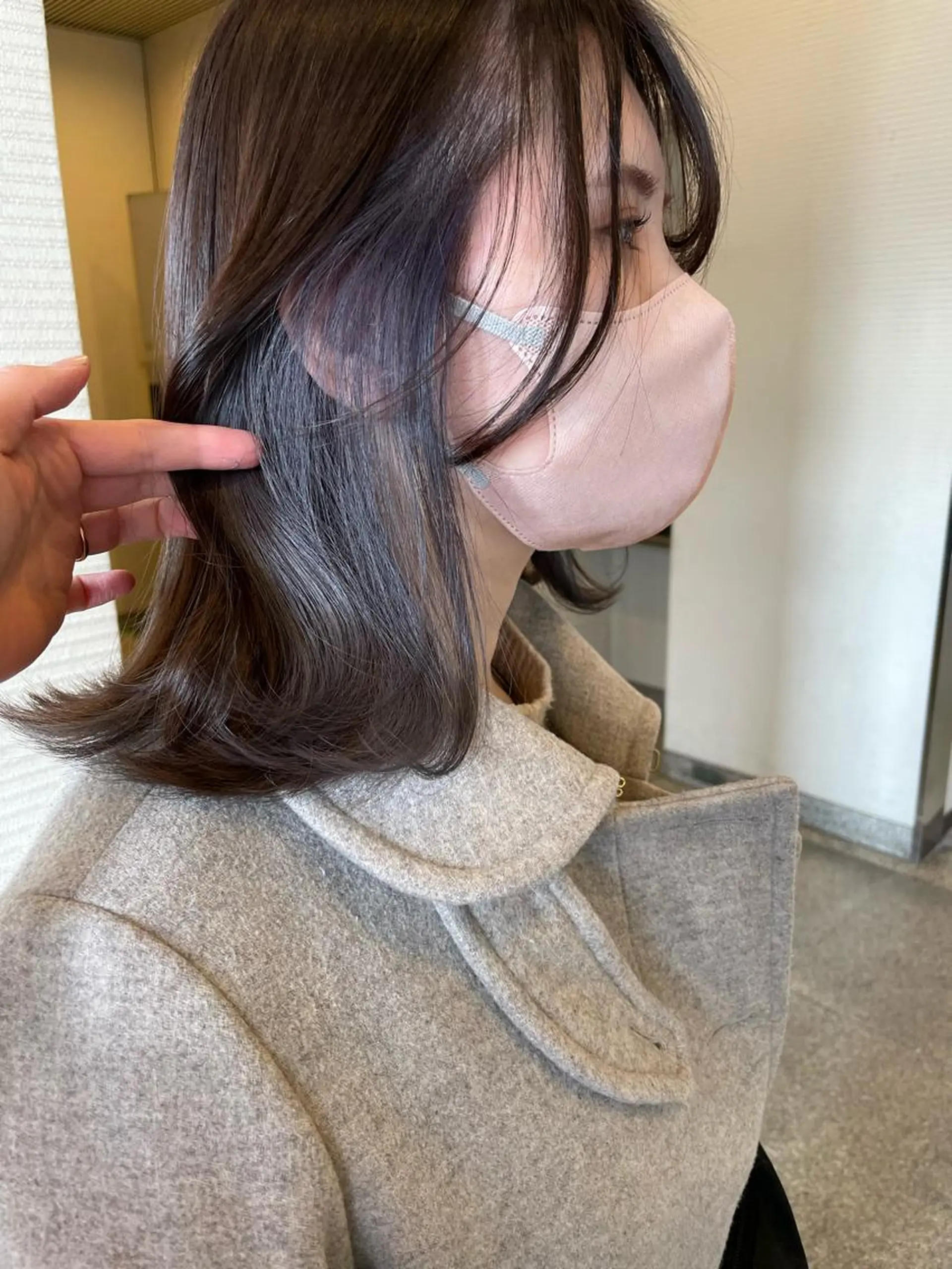 ミディアム カラー 天王寺/阿倍野 tocca rieのヘアスタイル